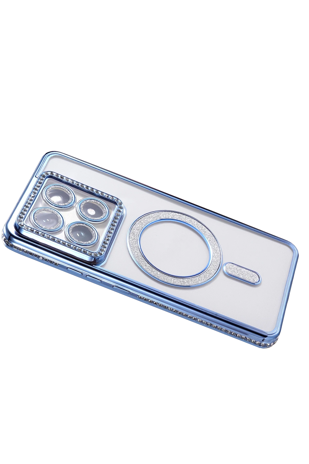 Newface Xiaomi Mi 14T Pro Joke Simli Magneticsafe Kılıf - Mavi