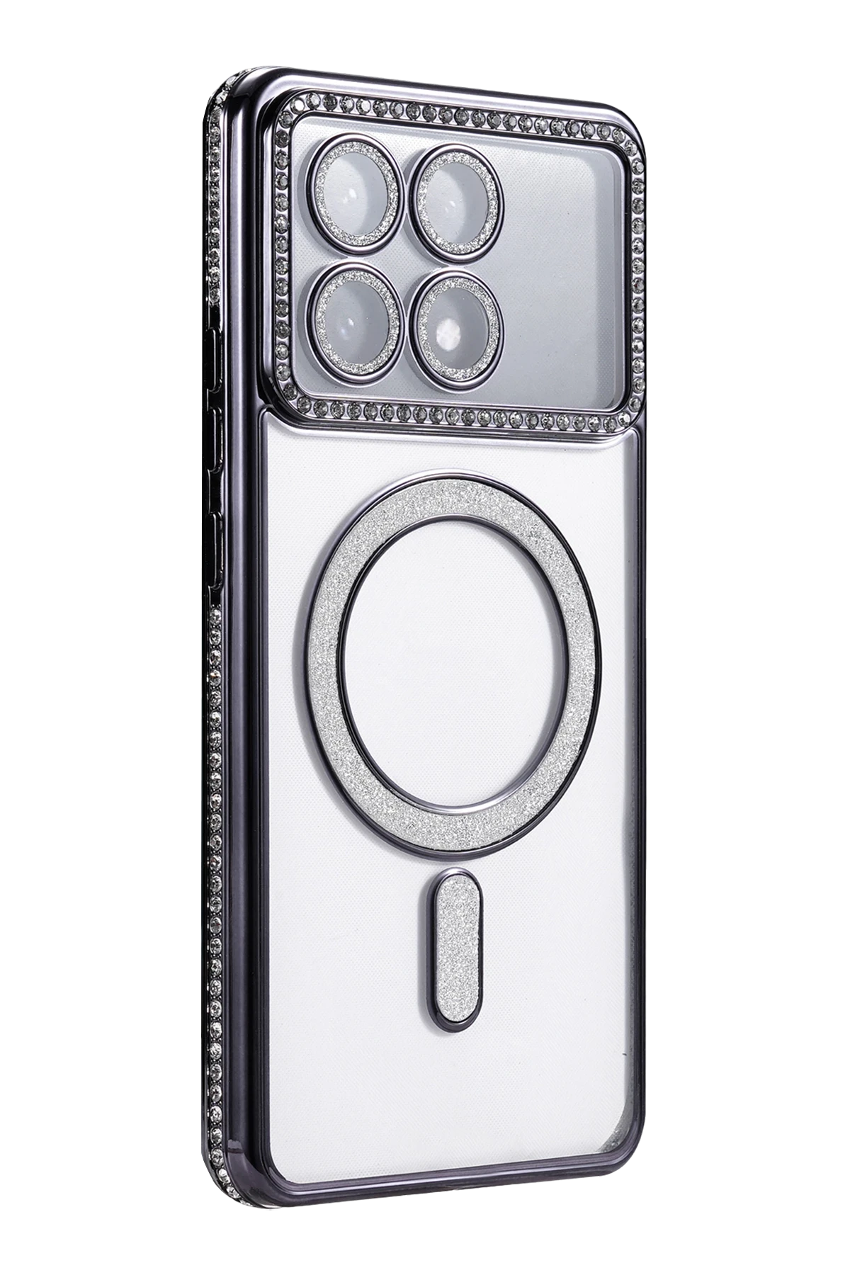 Newface Xiaomi Poco X6 Pro Joke Simli Magneticsafe Kılıf - Siyah