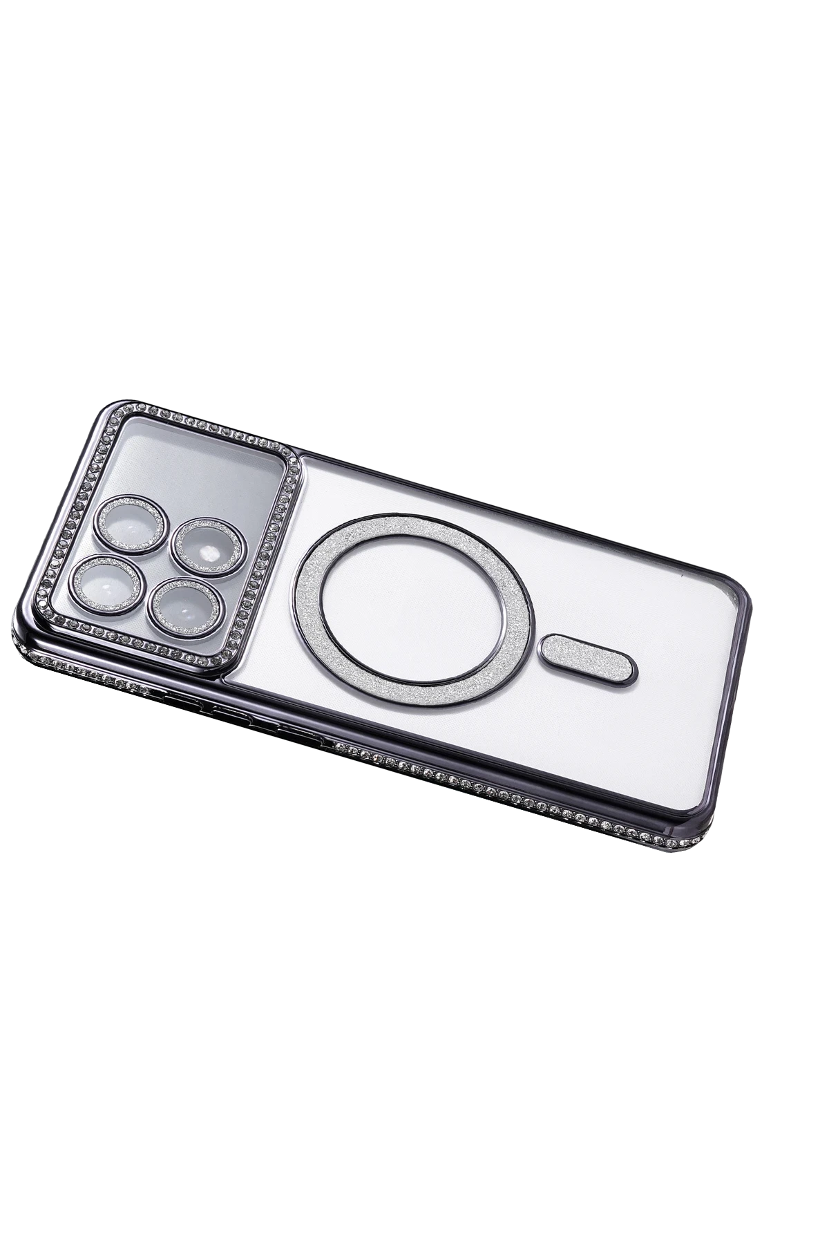 Newface Xiaomi Poco X6 Pro Joke Simli Magneticsafe Kılıf - Siyah