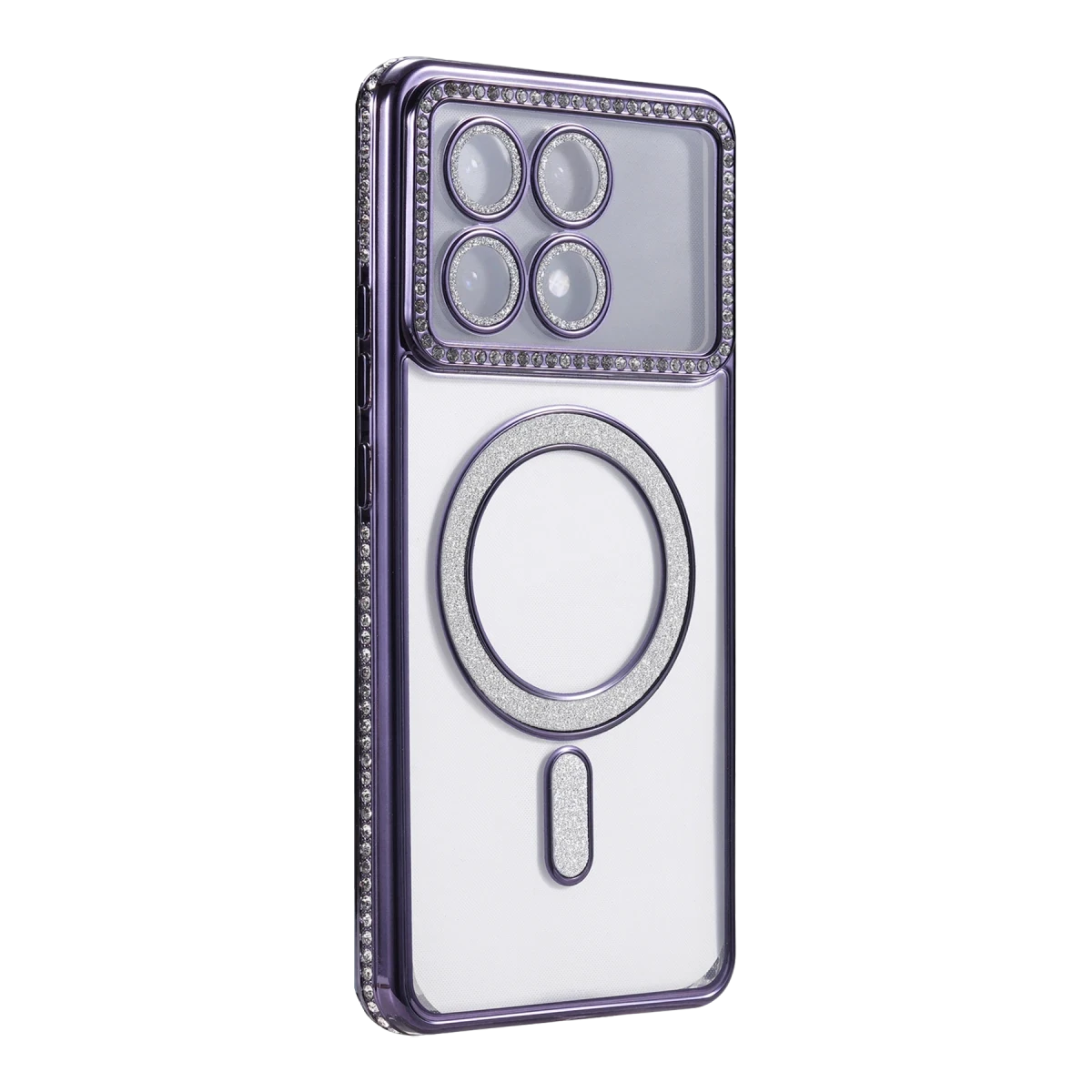 Newface Xiaomi Poco X6 Pro Joke Simli Magneticsafe Kılıf - Derin Mor — görsel 7