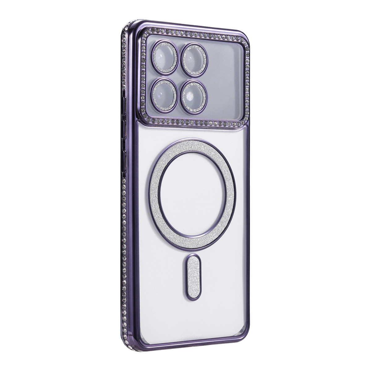Newface Xiaomi Poco X6 Pro Joke Simli Magneticsafe Kılıf - Derin Mor — görsel 11