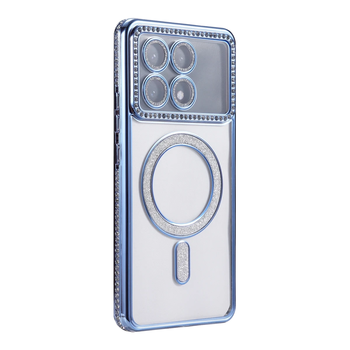 Xiaomi Poco X6 Pro Joke Simli Magneticsafe Kılıf - Mavi