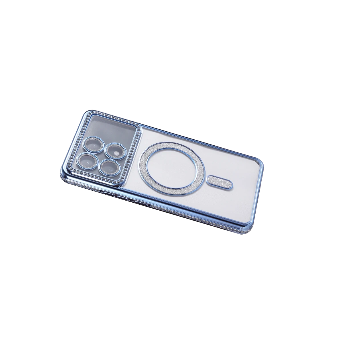 Xiaomi Poco X6 Pro Joke Simli Magneticsafe Kılıf - Mavi