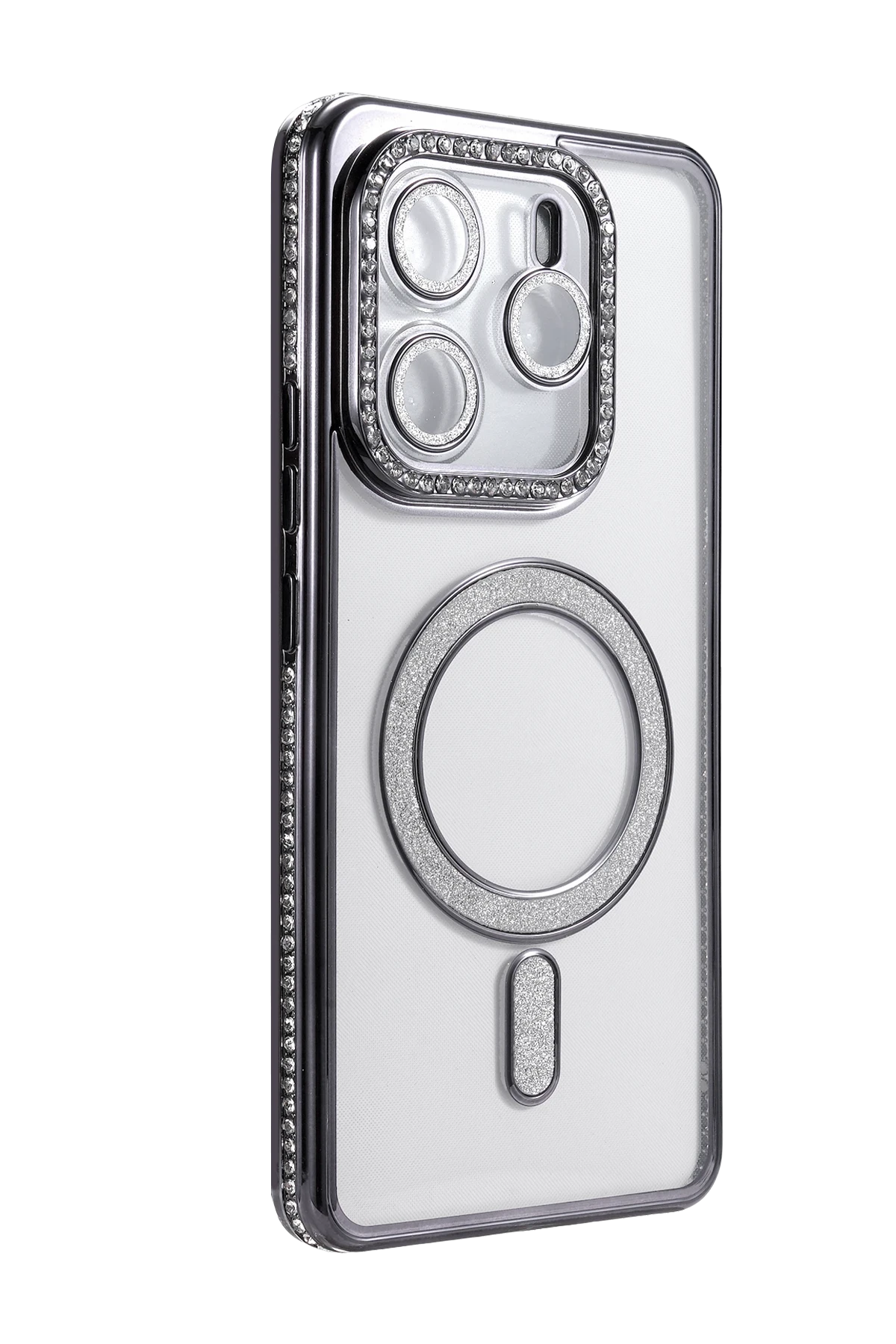 Newface Xiaomi Redmi Note 14 4G Joke Simli Magneticsafe Kılıf - Siyah