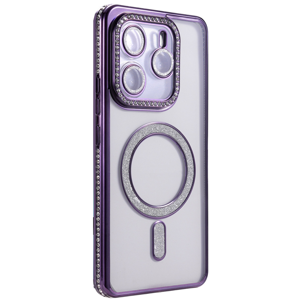 Newface Xiaomi Redmi Note 14 4G Joke Simli Magneticsafe Kılıf - Derin Mor — görsel 9