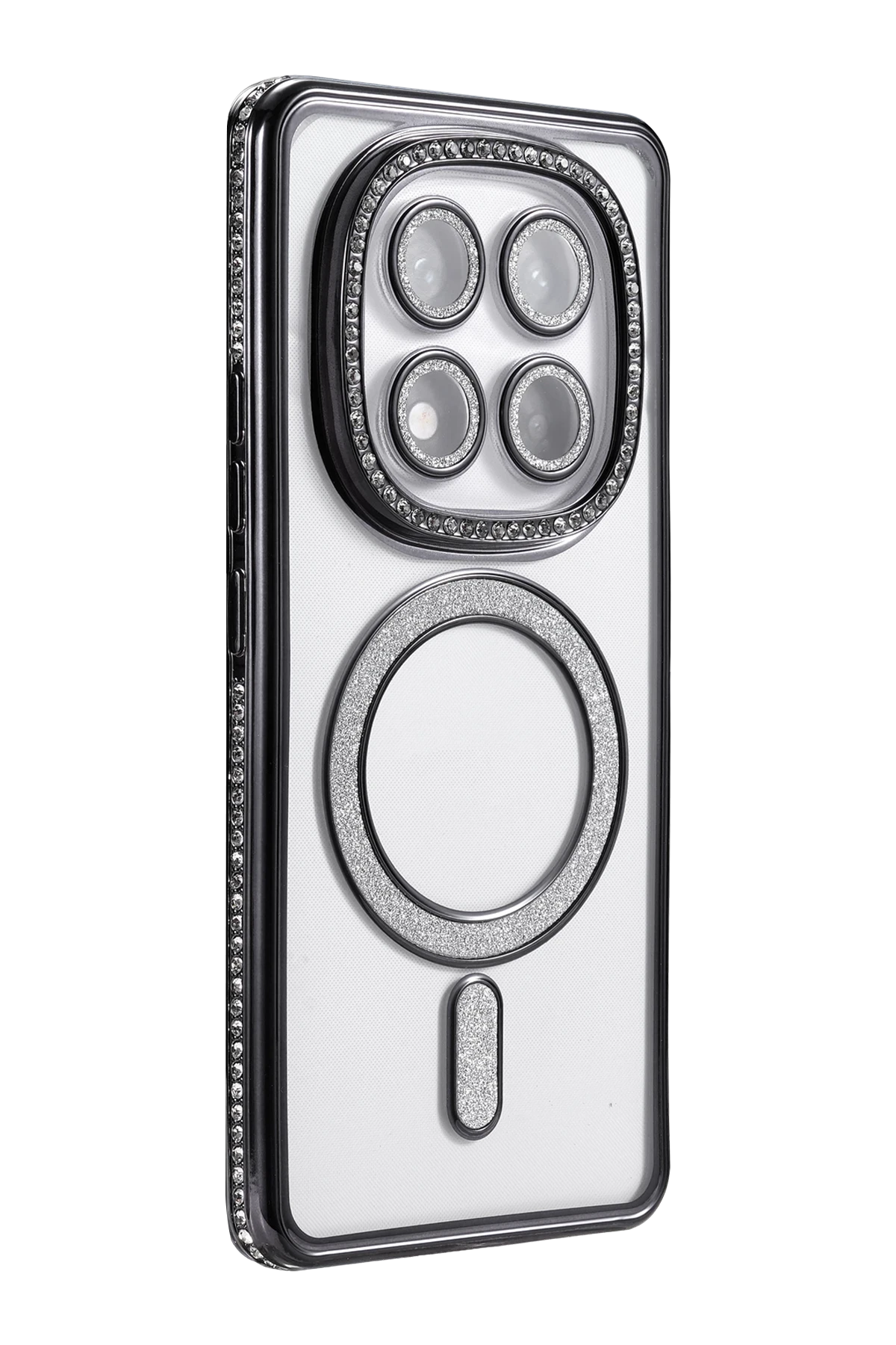 Newface Xiaomi Redmi Note 14 Pro 5G Joke Simli Magneticsafe Kılıf - Siyah