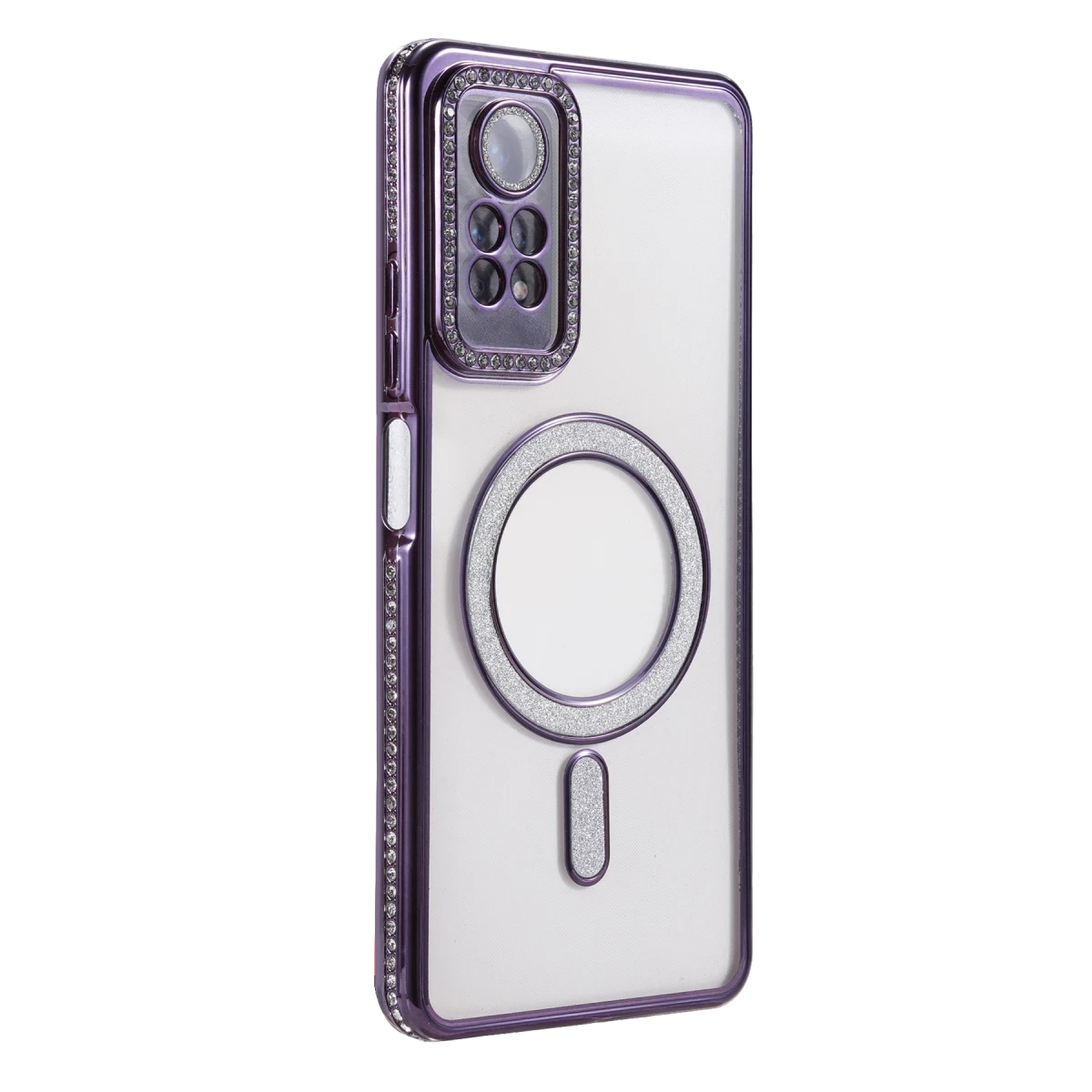 Newface Xiaomi Redmi Note 12 Pro 4G Joke Simli Magneticsafe Kılıf - Derin Mor — görsel 7
