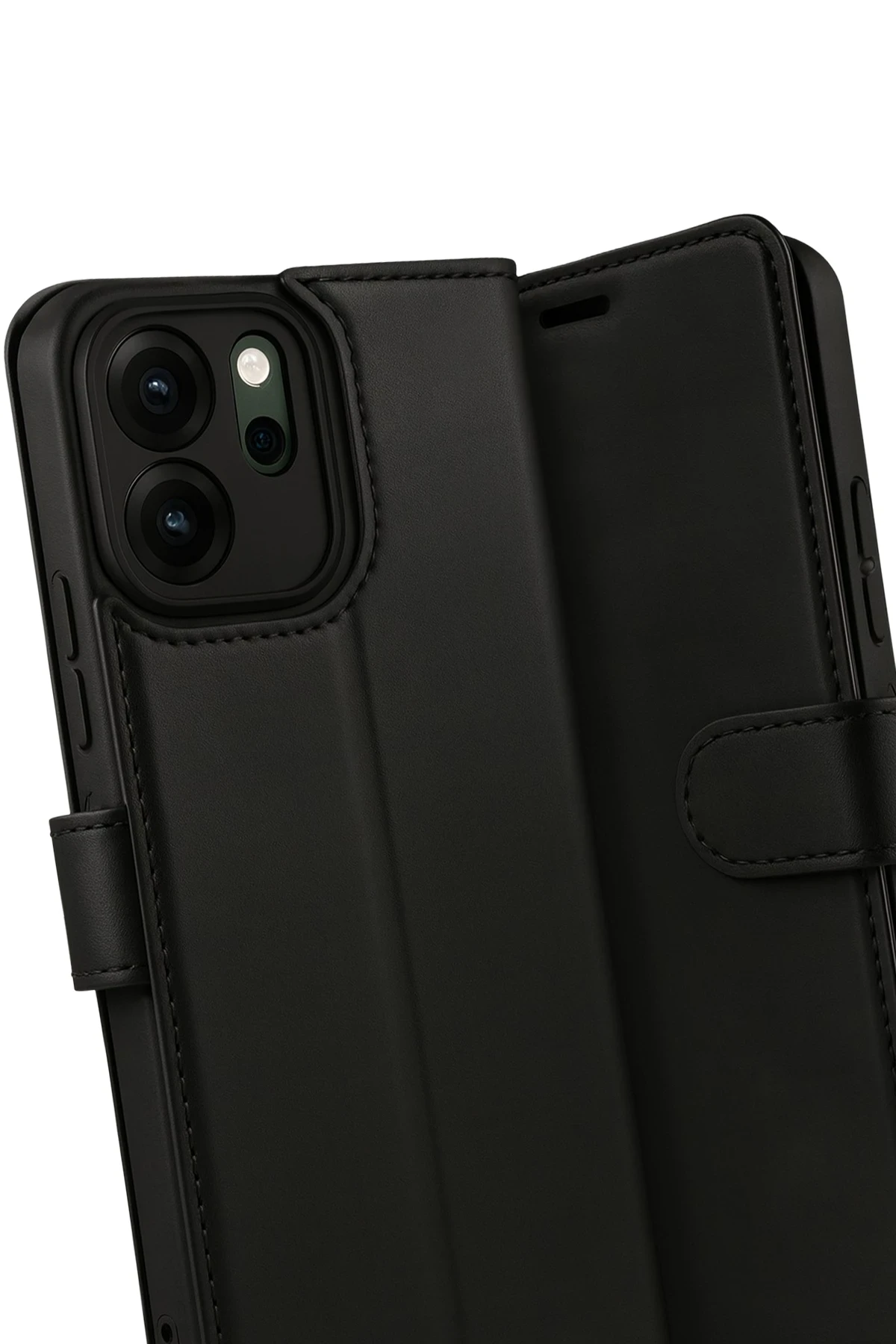 Newface Oppo Reno 14F Trend S Plus Kapaklı Kılıf - Siyah