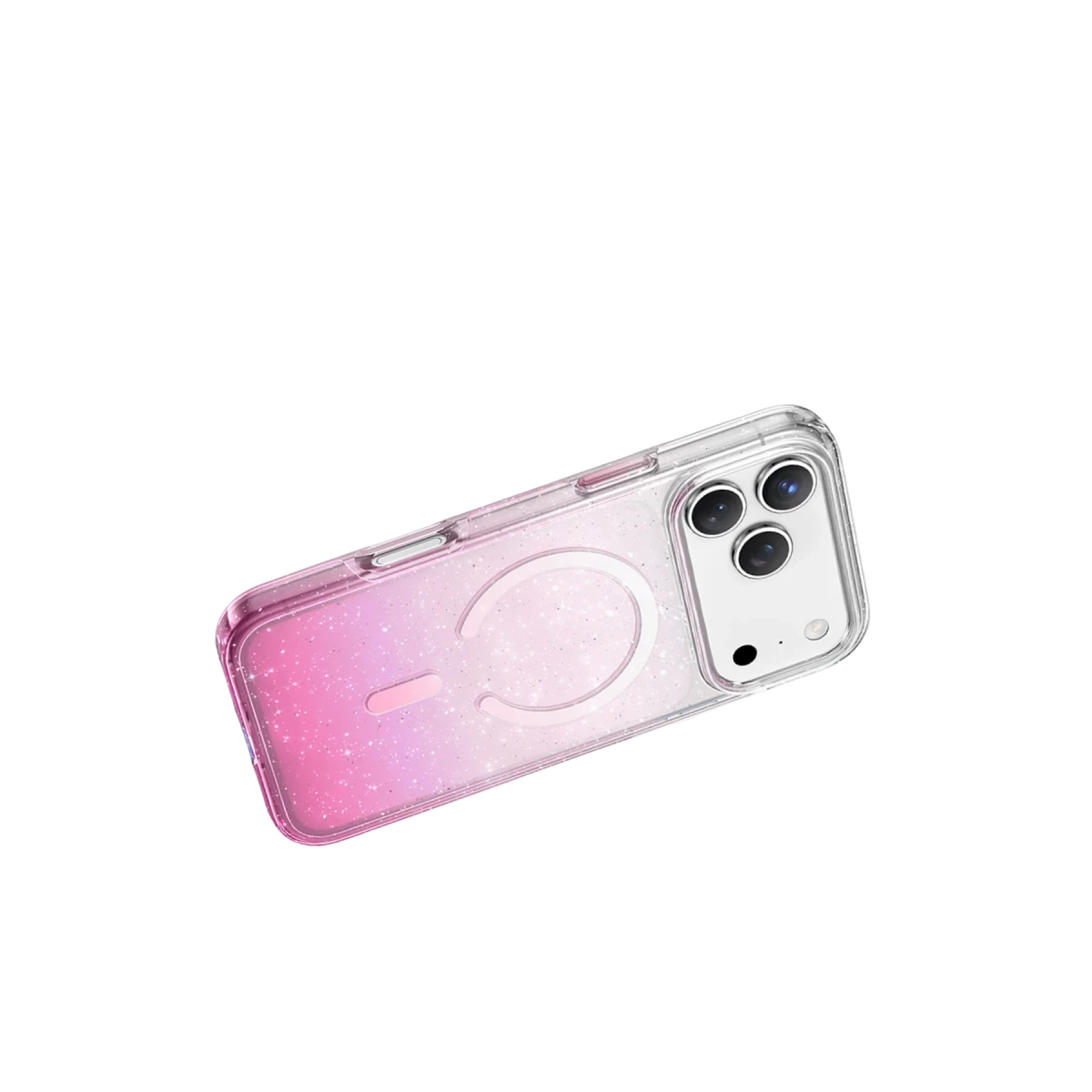 Keephone Apple iPhone 17 Pro Max Lillian Simli Magsafe Kılıf - Pembe