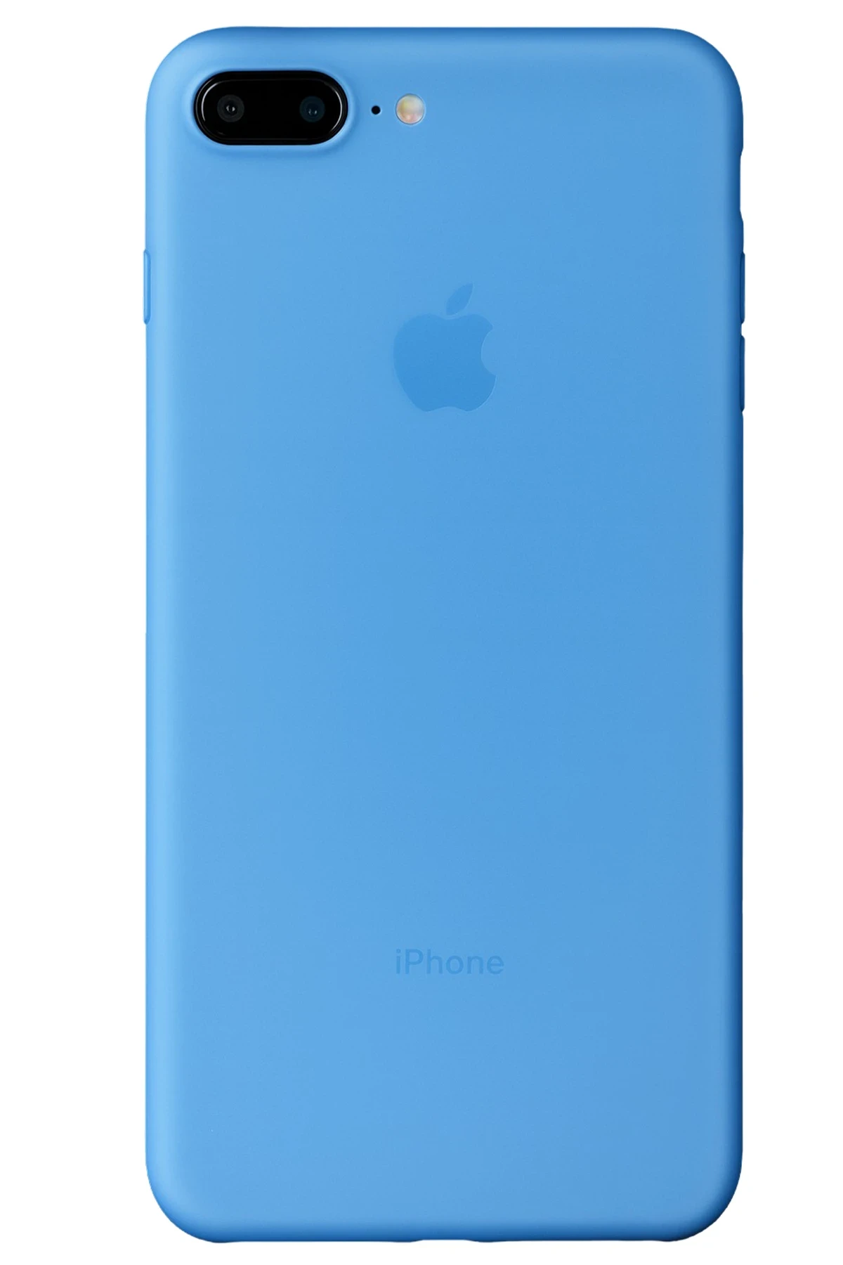 Newface Apple iPhone 8 Plus Kılıf PP Ultra İnce Kapak - Mavi