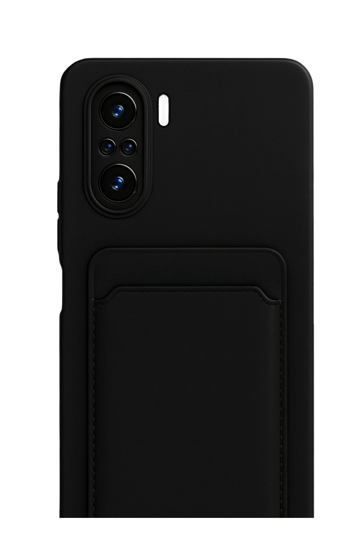 Newface Xiaomi Mi 11i Kılıf Kelvin Kartvizitli Silikon - Siyah — görsel 2