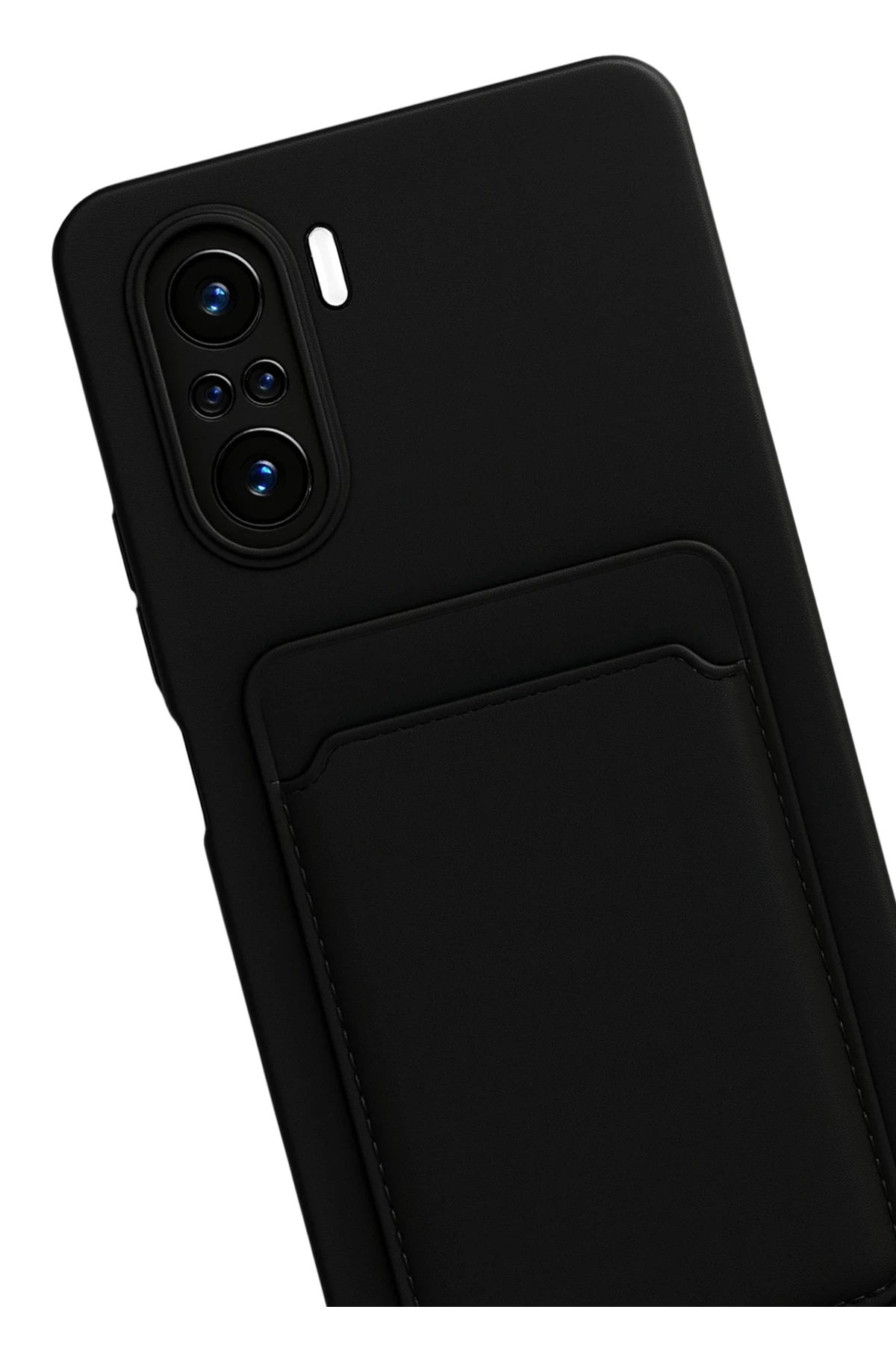 Newface Xiaomi Mi 11i Kılıf Kelvin Kartvizitli Silikon - Siyah — görsel 3