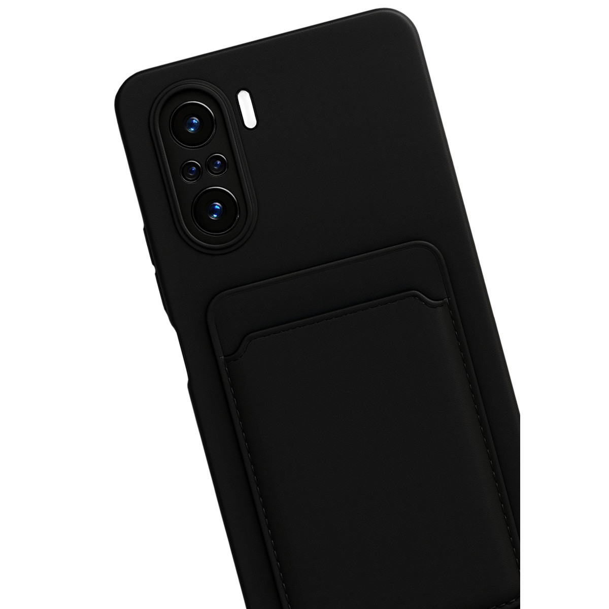 Newface Xiaomi Mi 11i Kılıf Kelvin Kartvizitli Silikon - Siyah — görsel 11