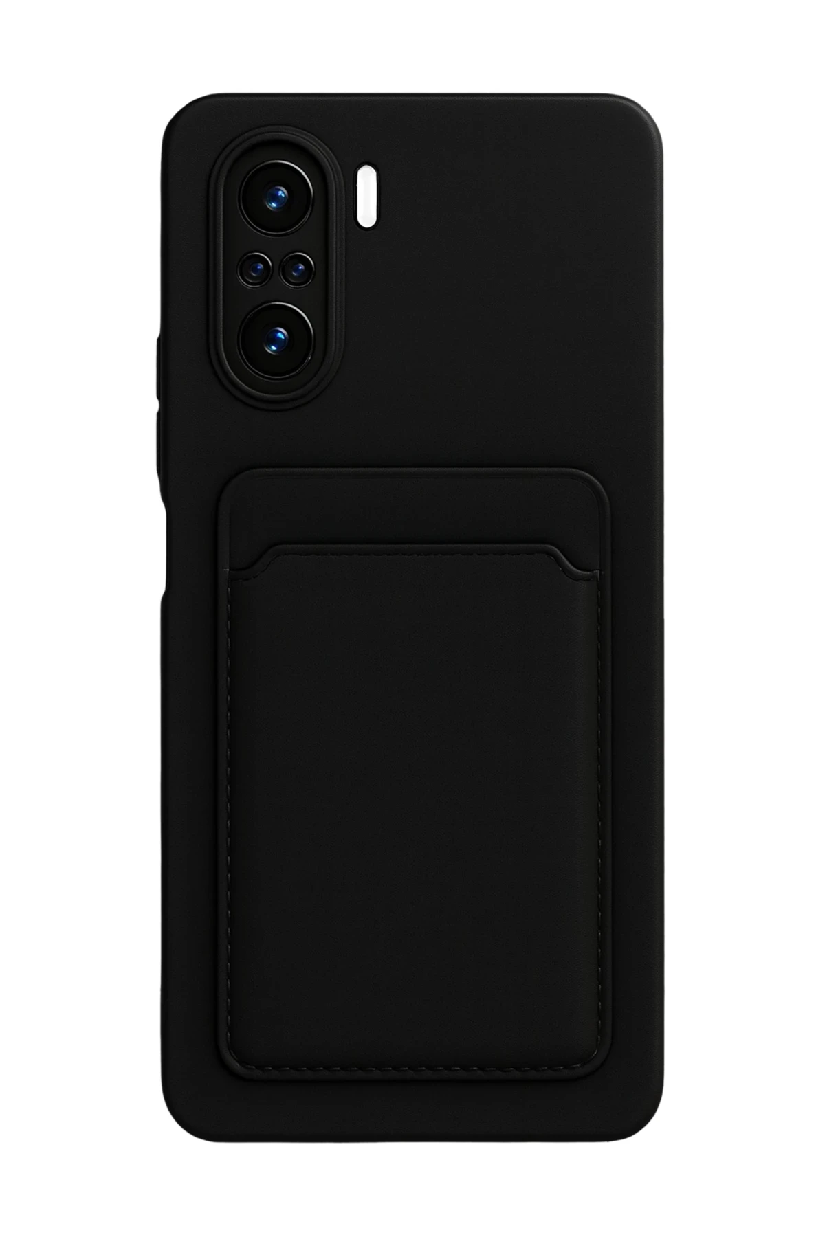 Newface Xiaomi Mi 11i Kılıf Kelvin Kartvizitli Silikon - Siyah — görsel 4