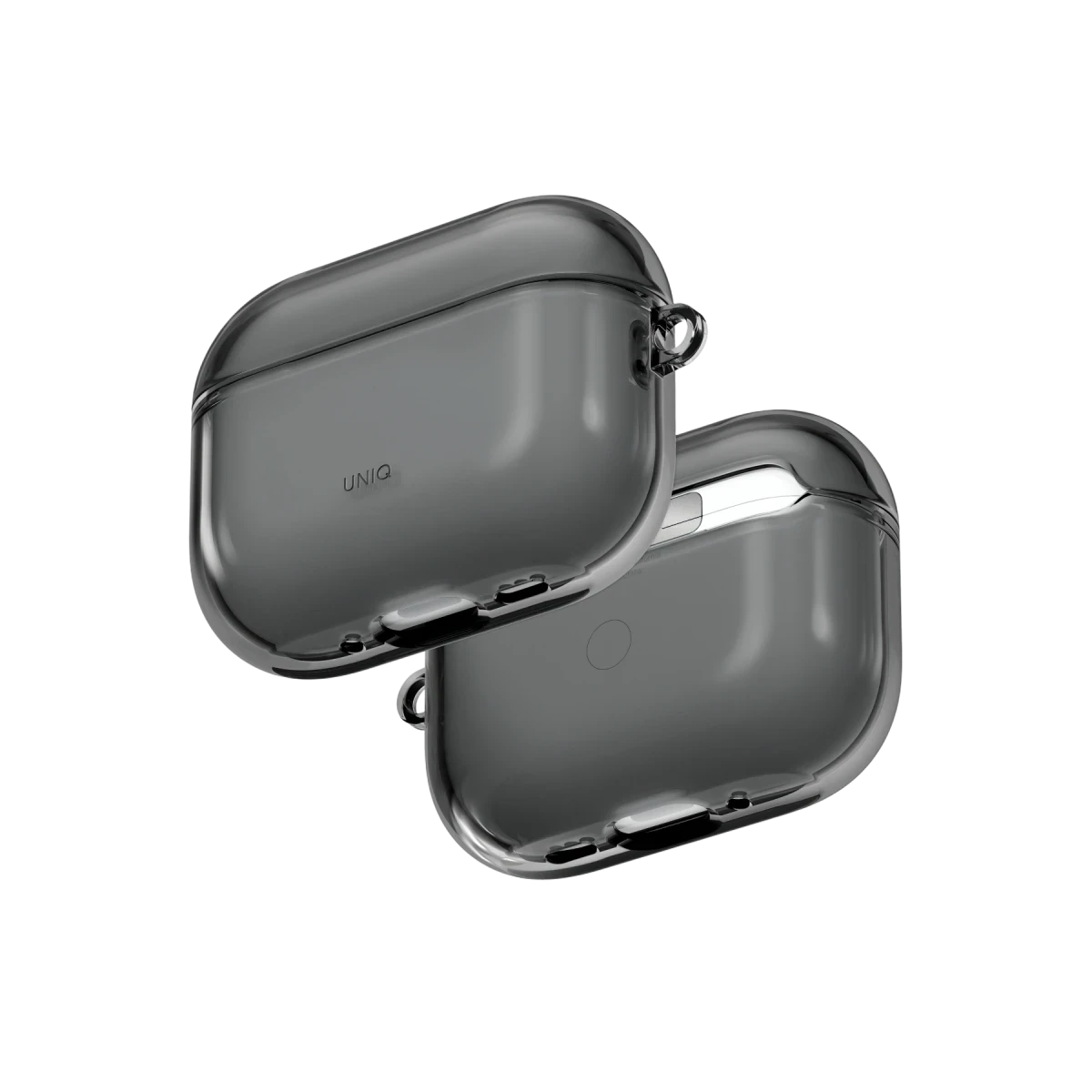 Uniq Apple Airpods Pro 3 (3.nesil) Glase Silikon Kılıf - Siyah