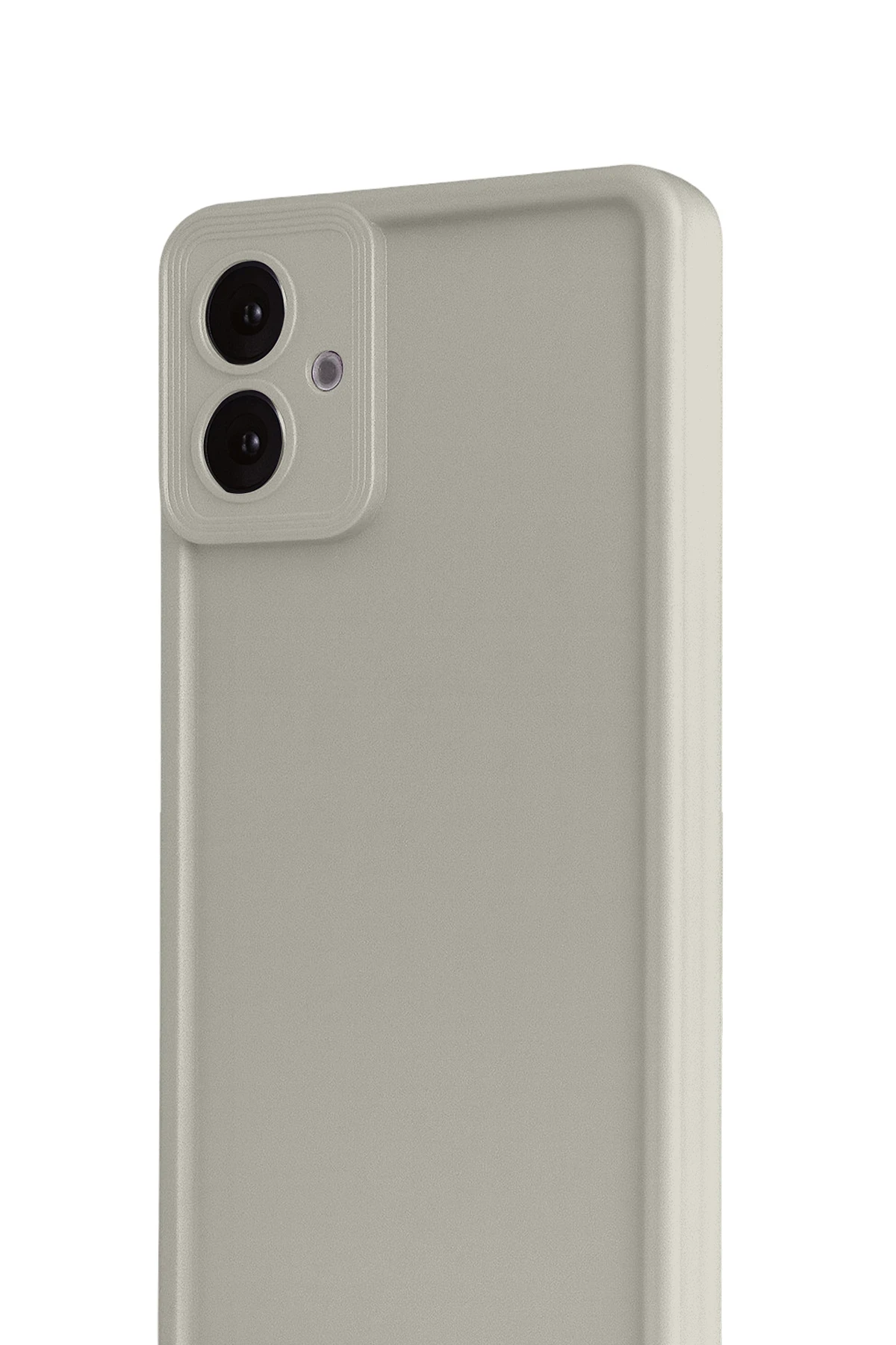 Newface Samsung Galaxy A07 Viera Silikon - Krem