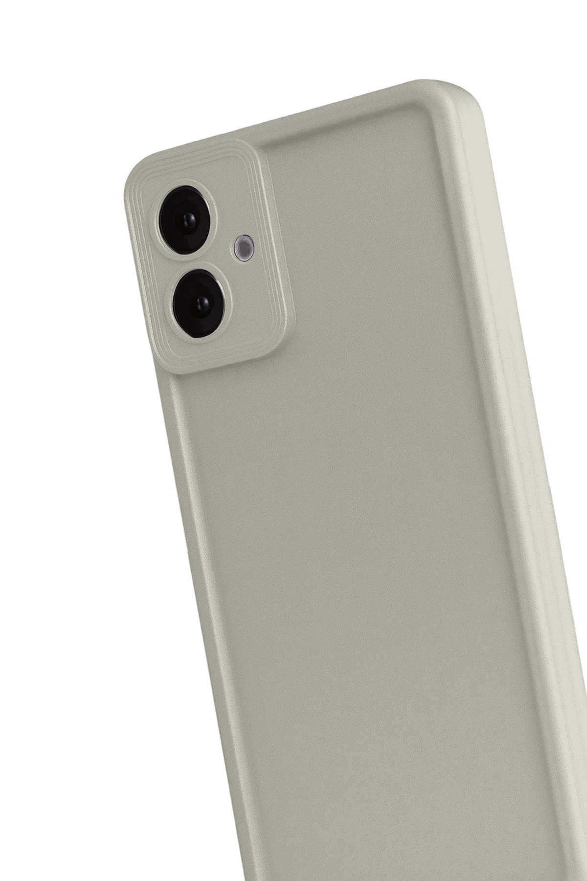 Newface Samsung Galaxy A07 Viera Silikon - Krem