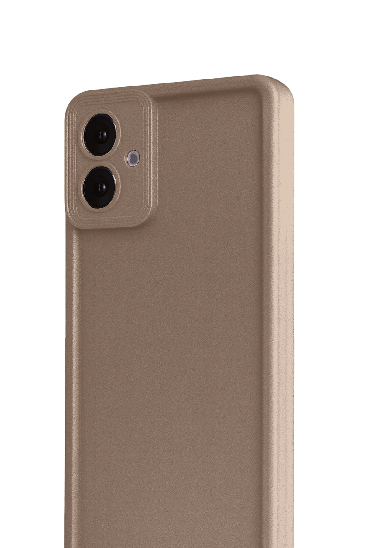 Newface Samsung Galaxy A07 Viera Silikon - Kahverengi