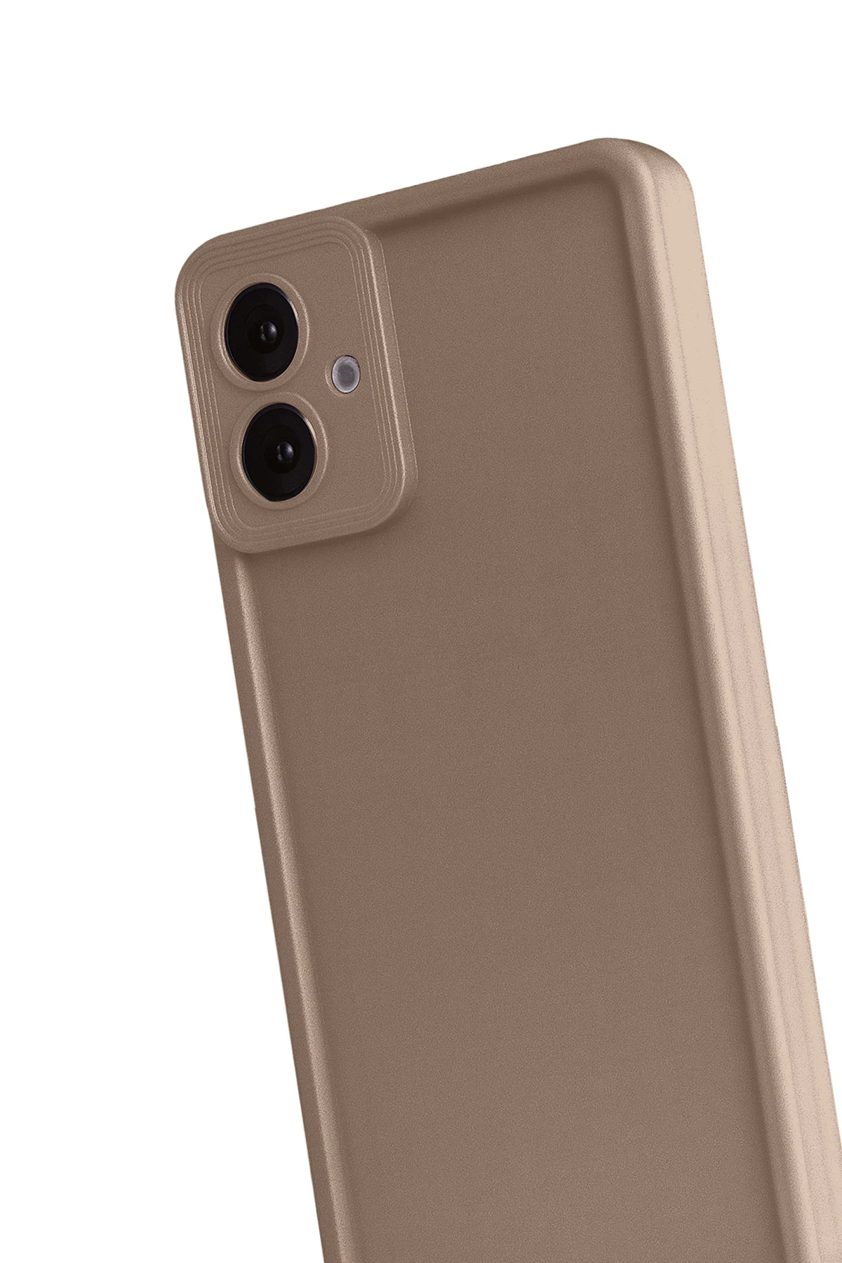Newface Samsung Galaxy A07 Viera Silikon - Kahverengi