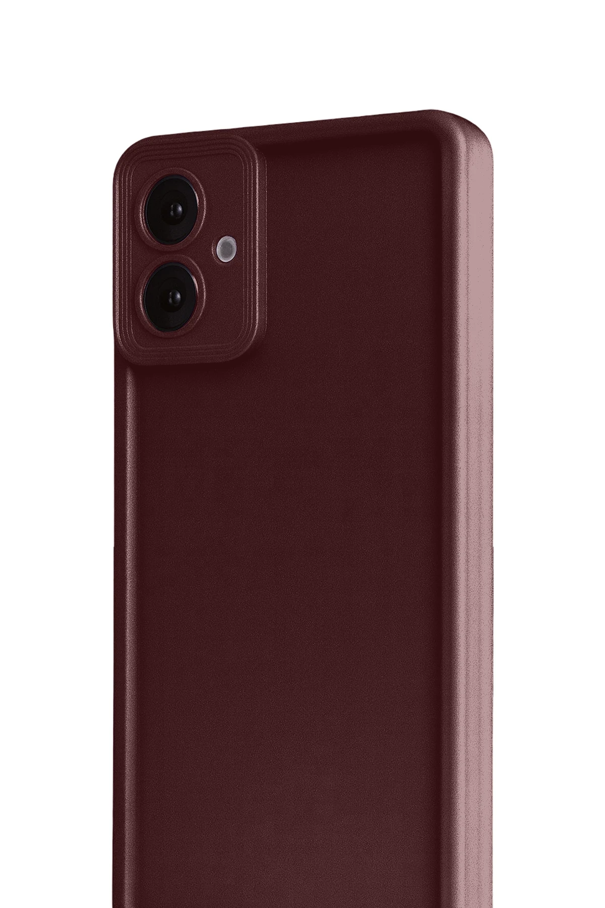 Newface Samsung Galaxy A07 Viera Silikon - Bordo