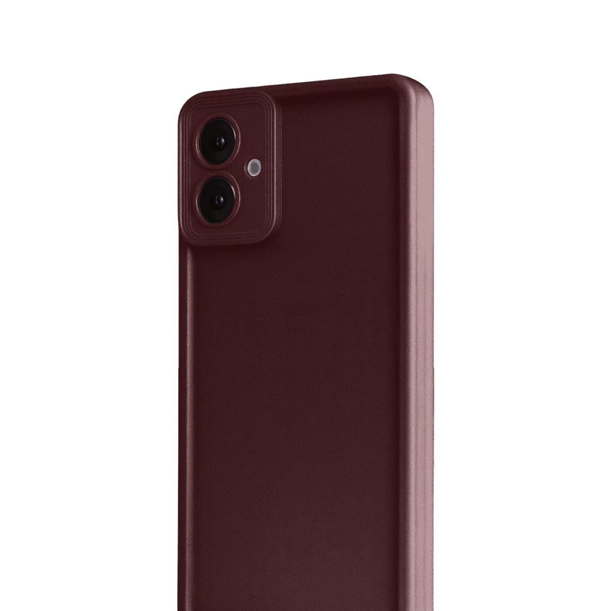 Newface Samsung Galaxy A07 4G Viera Silikon - Bordo — görsel 5