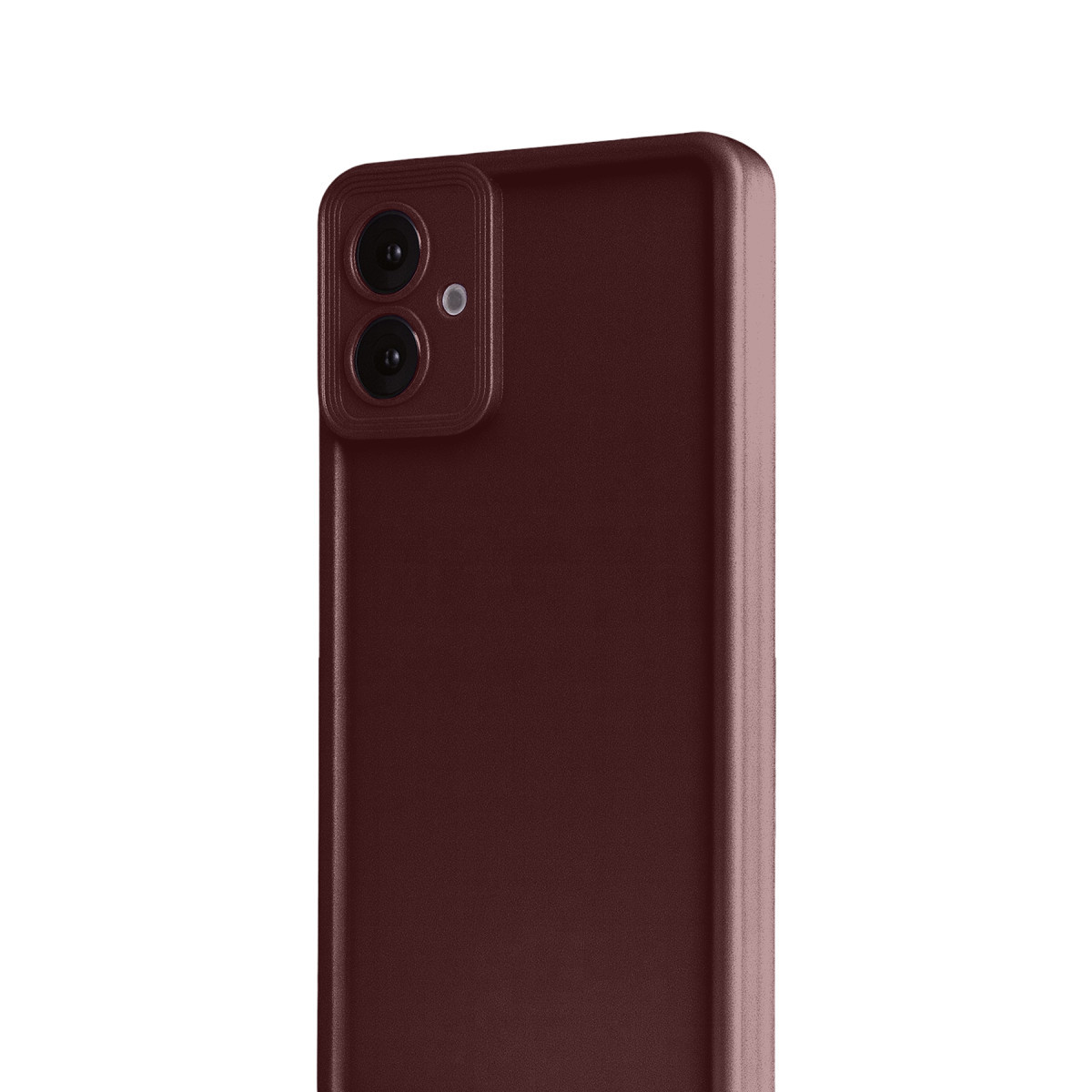 Newface Samsung Galaxy A07 4G Viera Silikon - Bordo — görsel 8