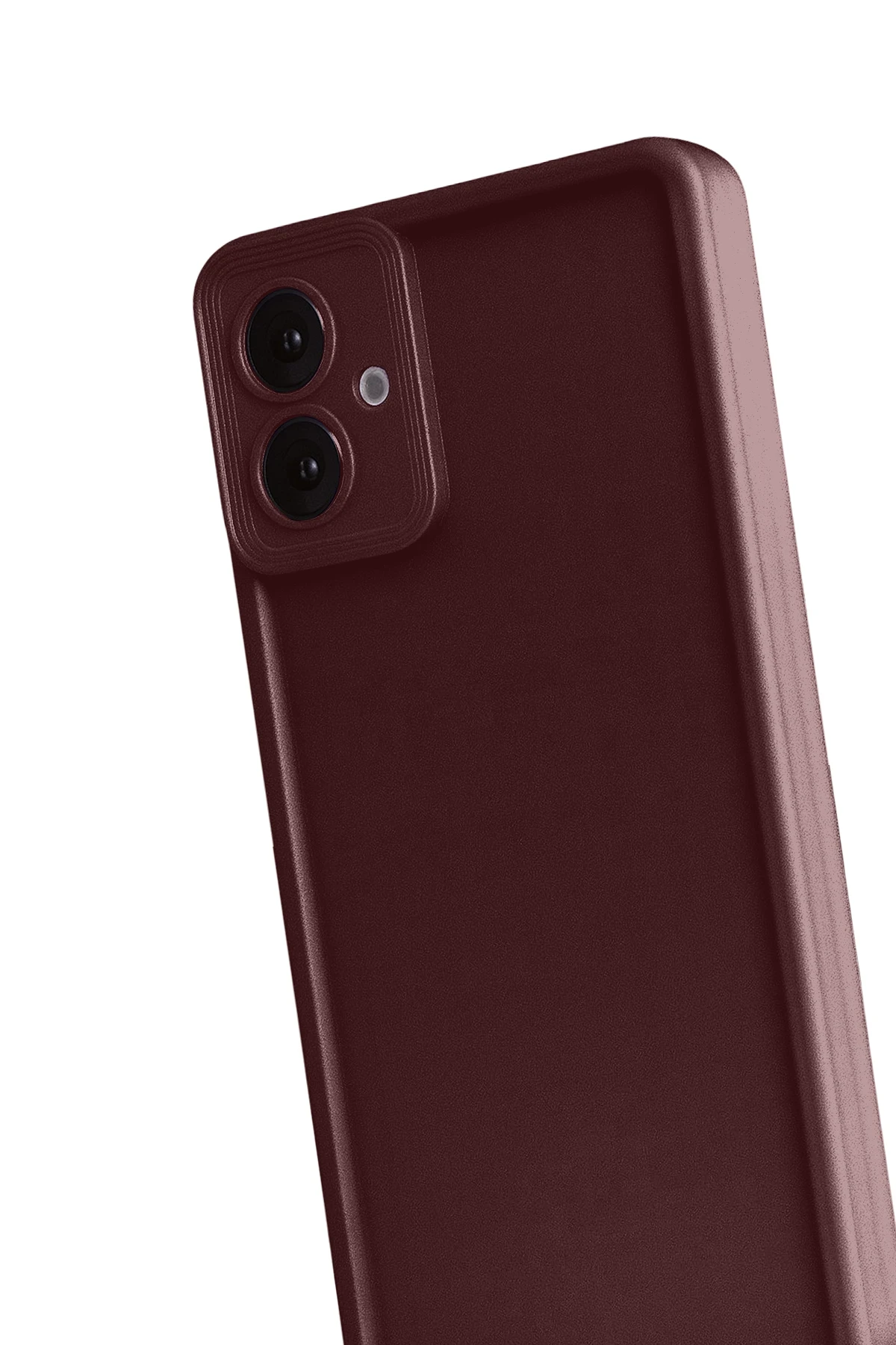 Newface Samsung Galaxy A07 Viera Silikon - Bordo