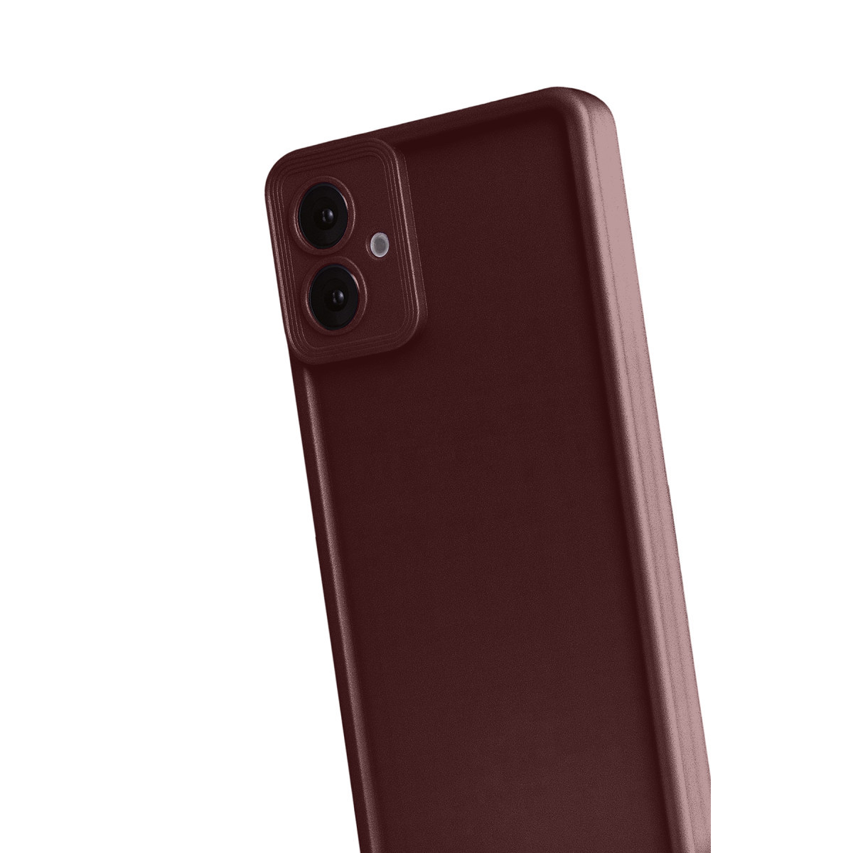 Newface Samsung Galaxy A07 4G Viera Silikon - Bordo — görsel 9
