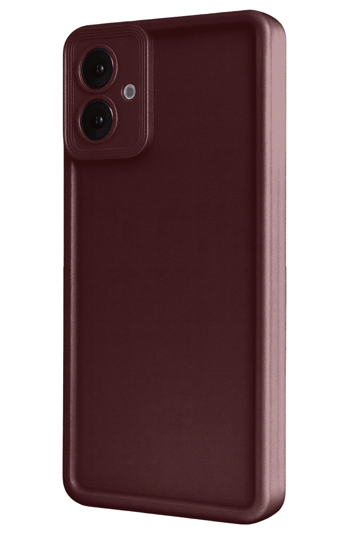 Newface Samsung Galaxy A07 Viera Silikon - Bordo