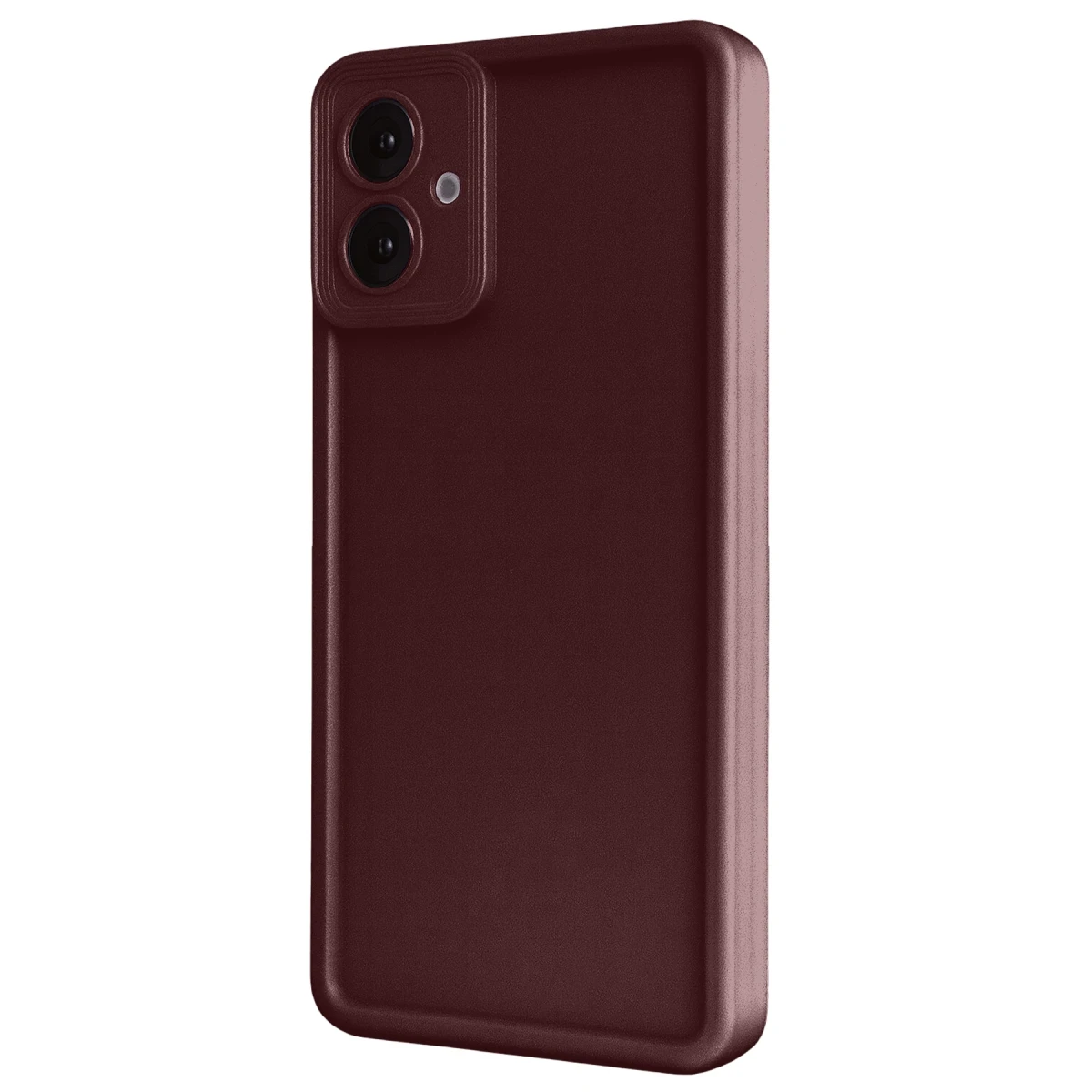 Newface Samsung Galaxy A07 4G Viera Silikon - Bordo — görsel 4