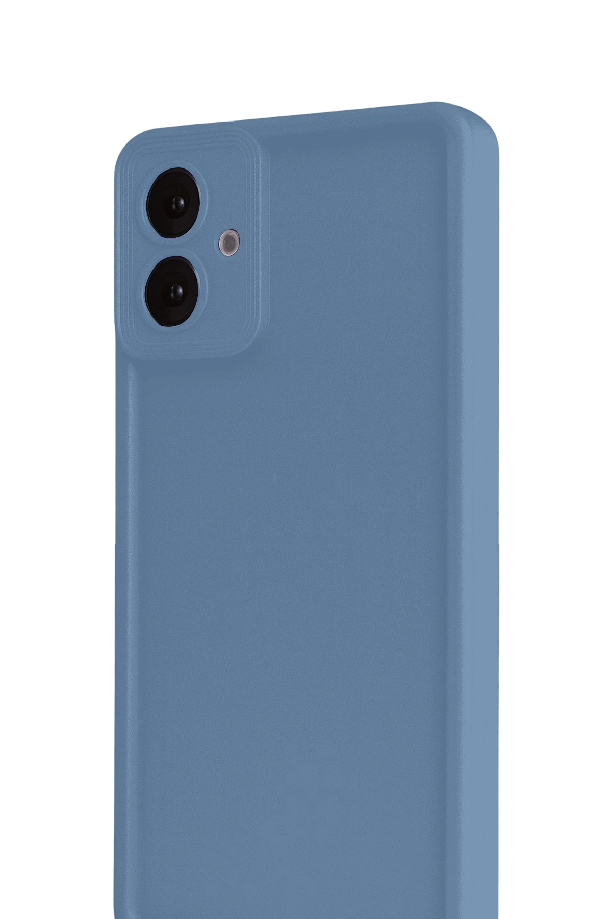 Newface Samsung Galaxy A07 Viera Silikon - Mavi
