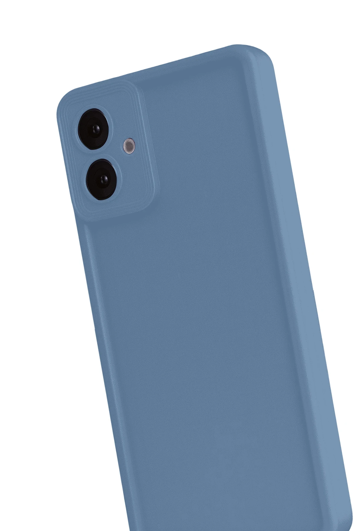 Newface Samsung Galaxy A07 Viera Silikon - Mavi