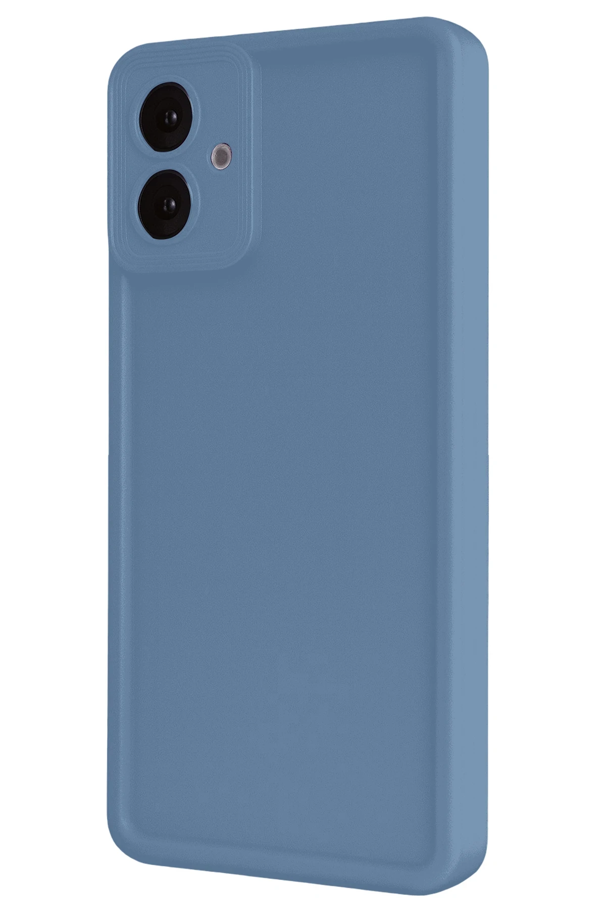 Newface Samsung Galaxy A07 Viera Silikon - Mavi