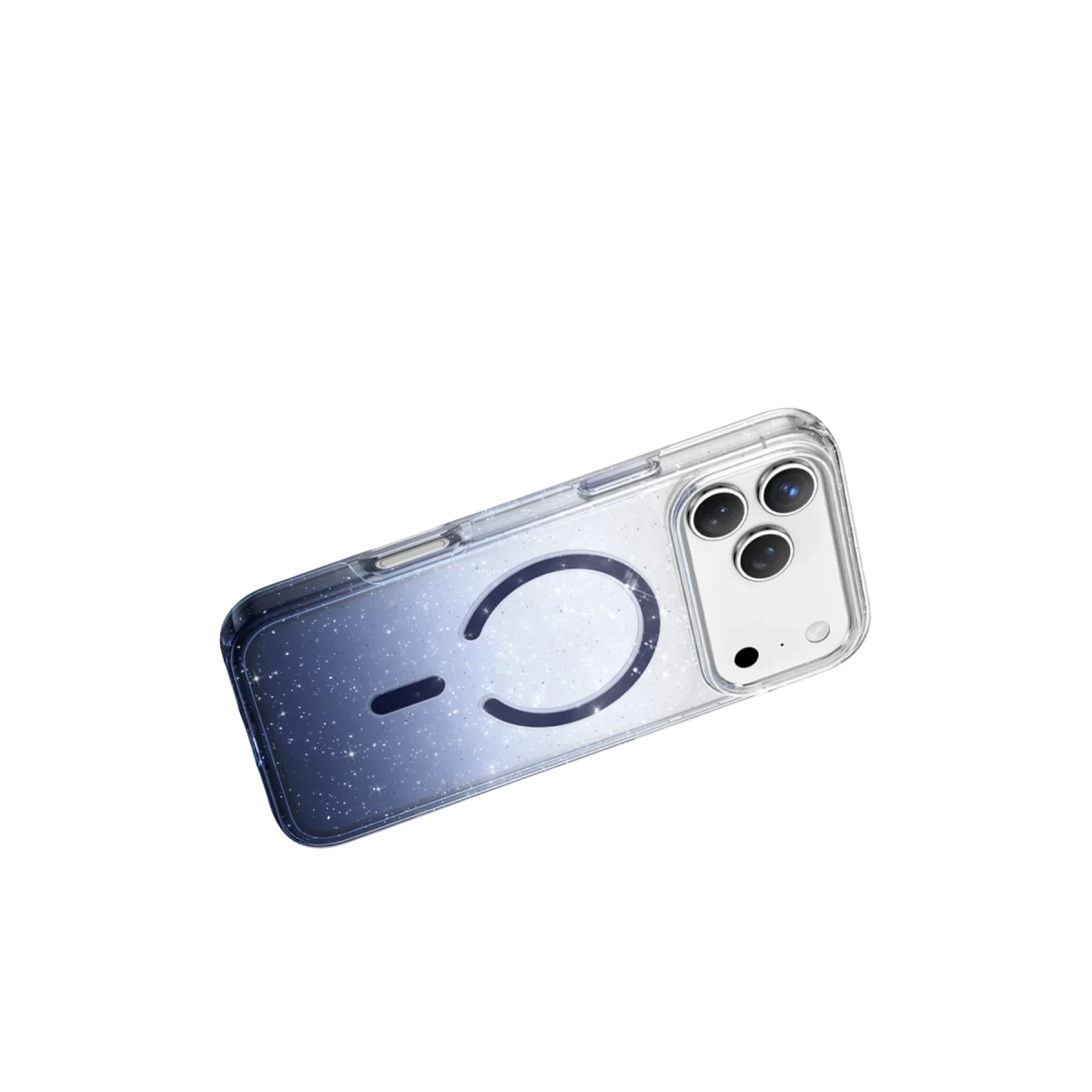 Keephone Apple iPhone 17 Pro Max Lillian Simli Magsafe Kılıf - Mavi
