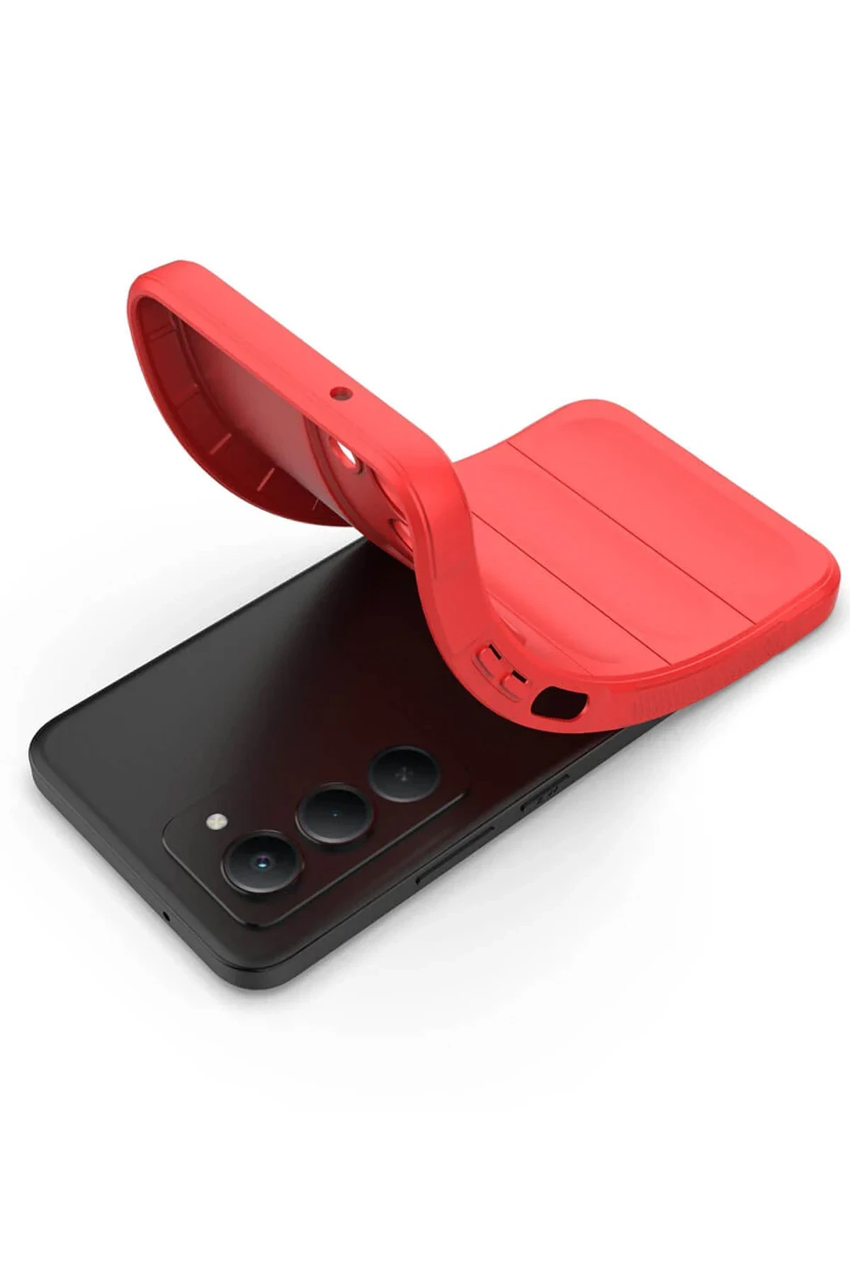 Newface Xiaomi Redmi 15 4G Optimum Silikon - Kırmızı