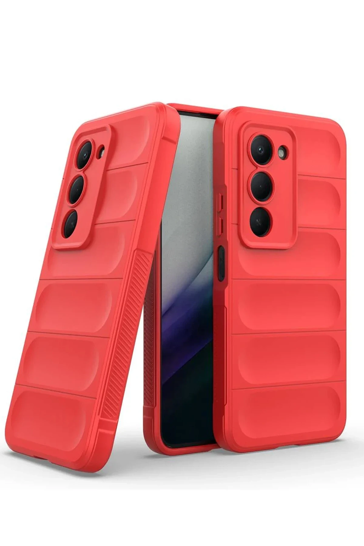 Newface Xiaomi Redmi 15 4G Optimum Silikon - Kırmızı