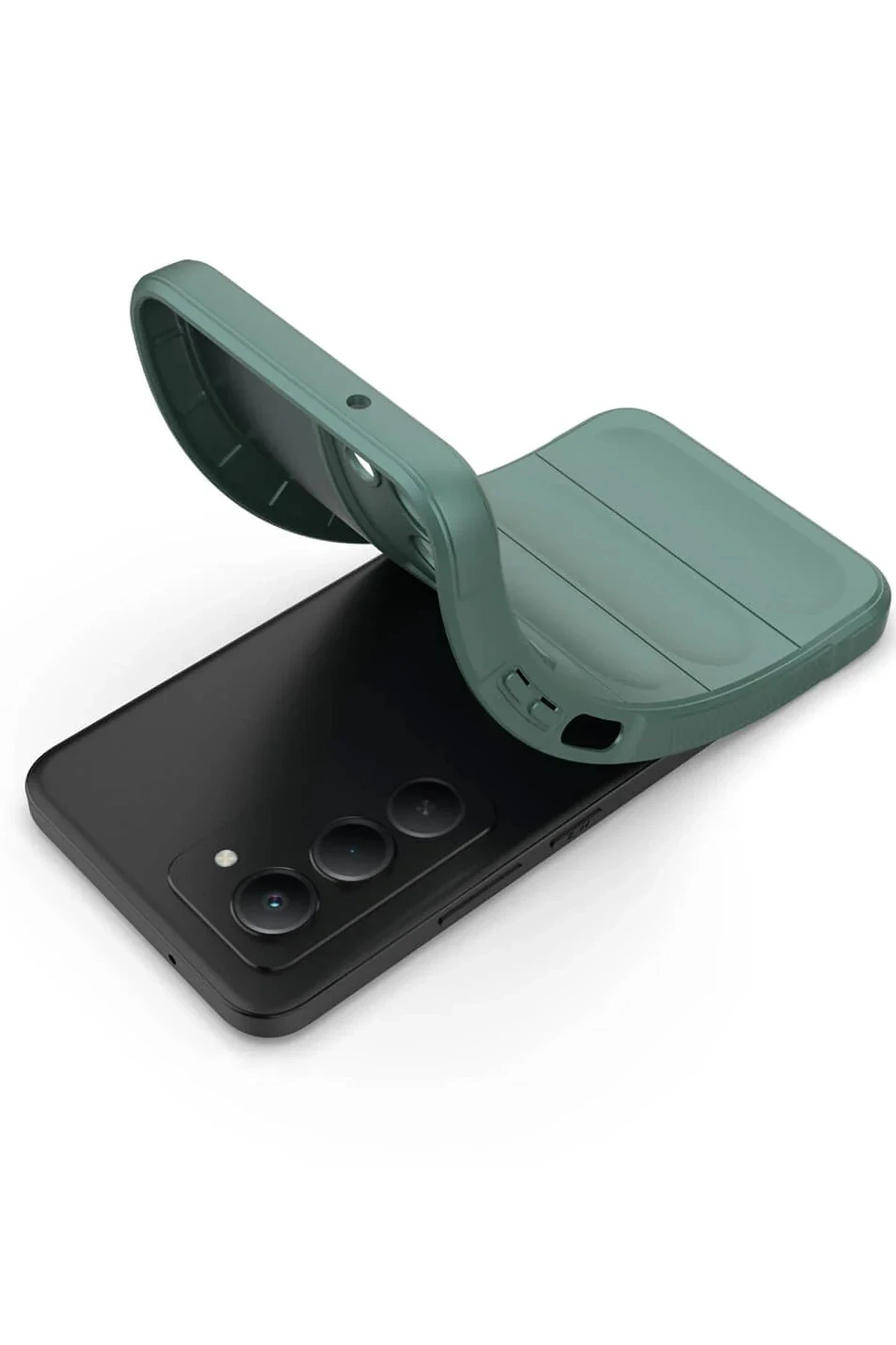 Newface Xiaomi Redmi 15 4G Optimum Silikon - Koyu Yeşil