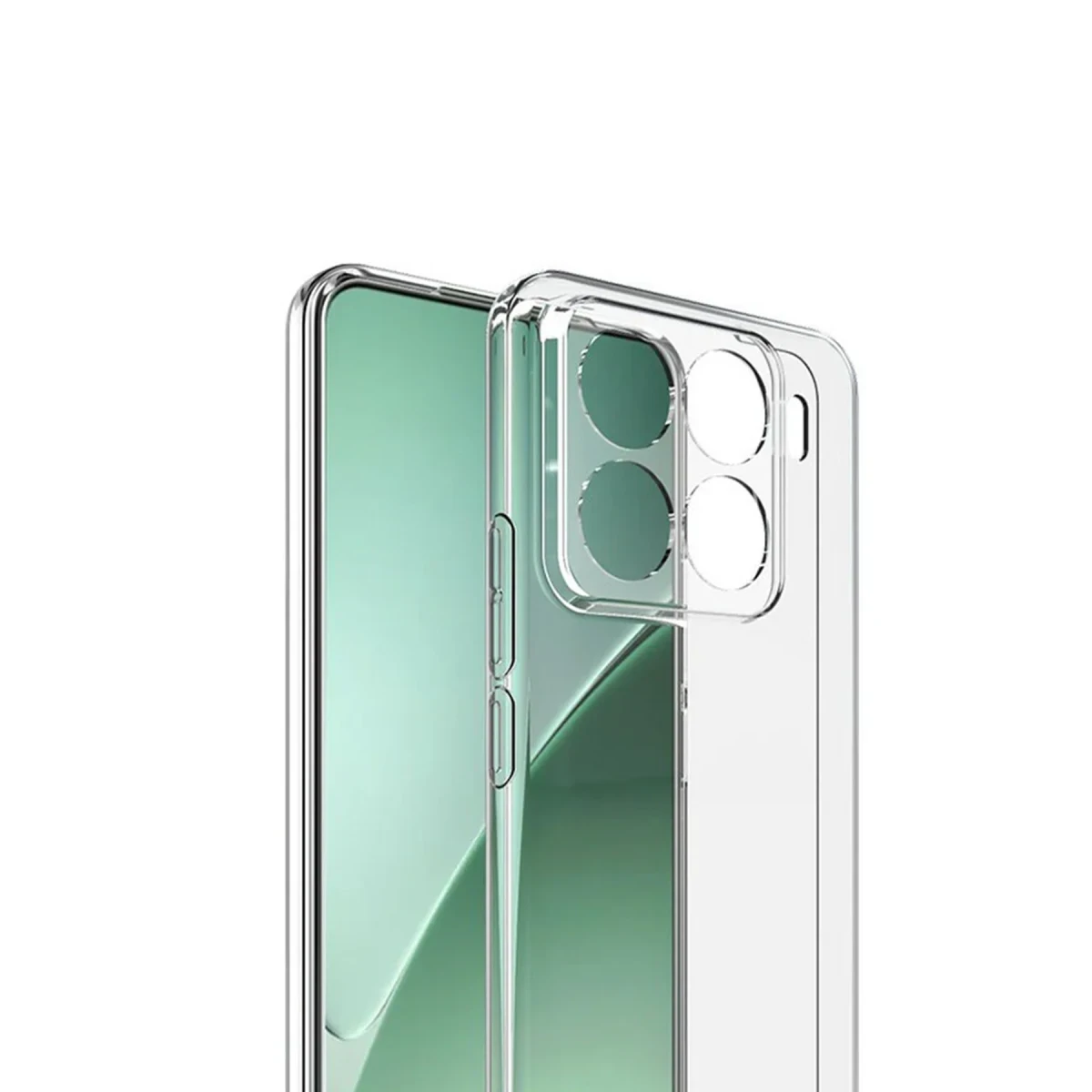Newface Xiaomi Mi 15T Pro Lüx Şeffaf Silikon - Şeffaf — görsel 5