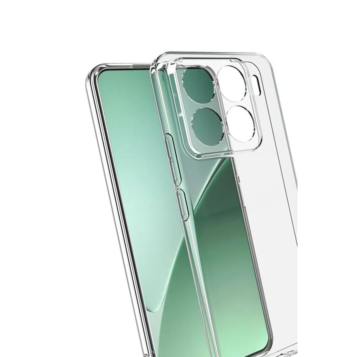 Newface Xiaomi Mi 15T Pro Lüx Şeffaf Silikon - Şeffaf — görsel 6