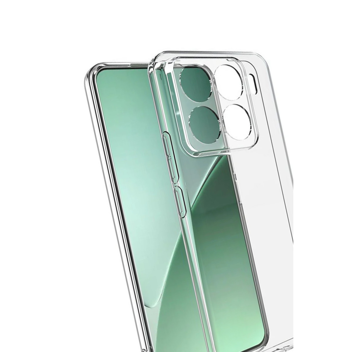 Newface Xiaomi Mi 15T Pro Lüx Şeffaf Silikon - Şeffaf — görsel 9