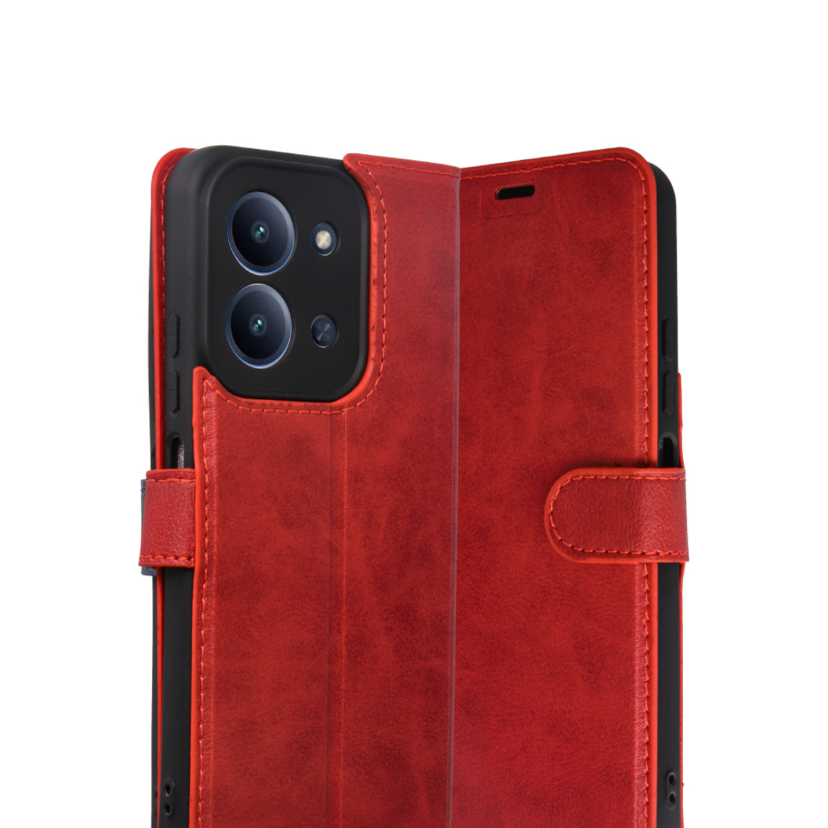 Newface Xiaomi Redmi 15C 4G Trend S Plus Kapaklı Kılıf - Kırmızı — görsel 8
