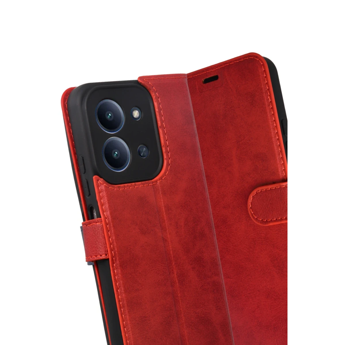 Newface Xiaomi Redmi 15C 4G Trend S Plus Kapaklı Kılıf - Kırmızı — görsel 6