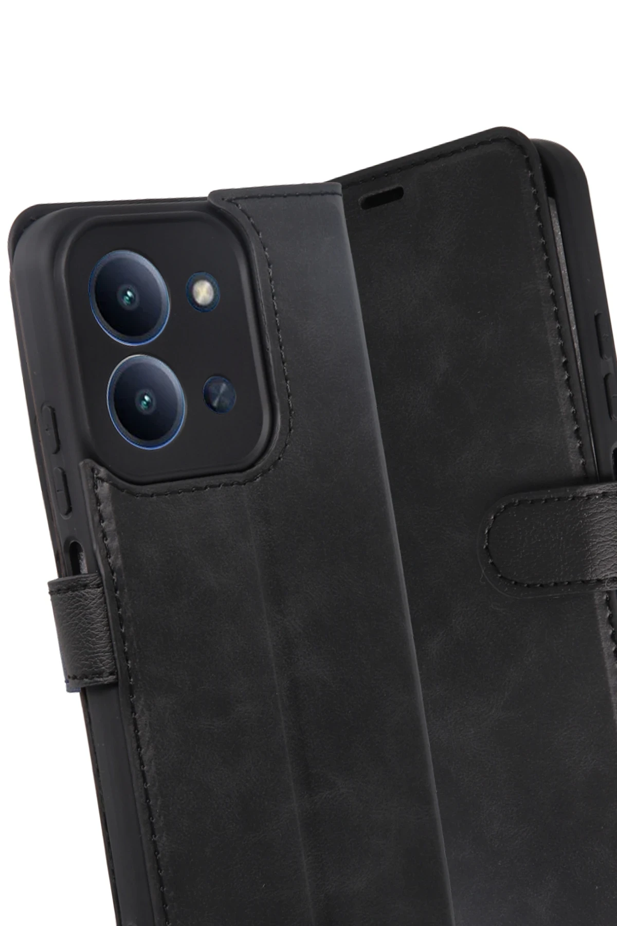 Newface Xiaomi Redmi 15C 4G Trend S Plus Kapaklı Kılıf - Siyah