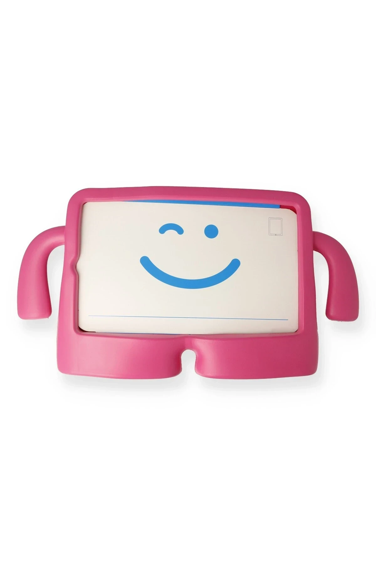 Newface Apple iPad Pro 13 (2024) Karakter Tablet Silikon - Pembe