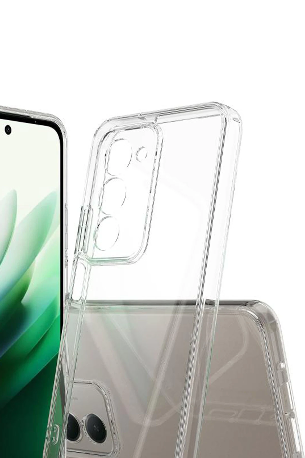 Newface Xiaomi Redmi 15 5G Lüx Şeffaf Silikon - Şeffaf