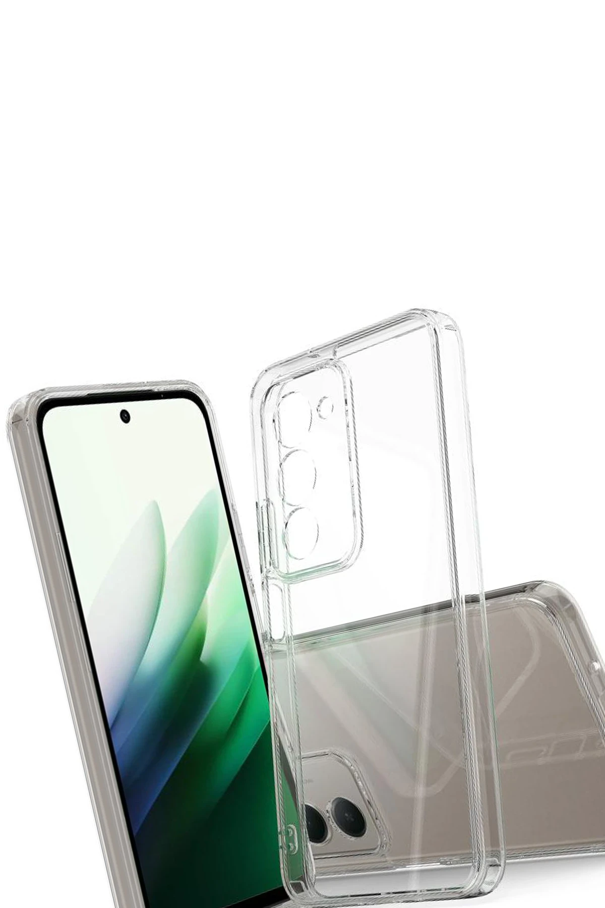 Newface Xiaomi Redmi 15 5G Lüx Şeffaf Silikon - Şeffaf
