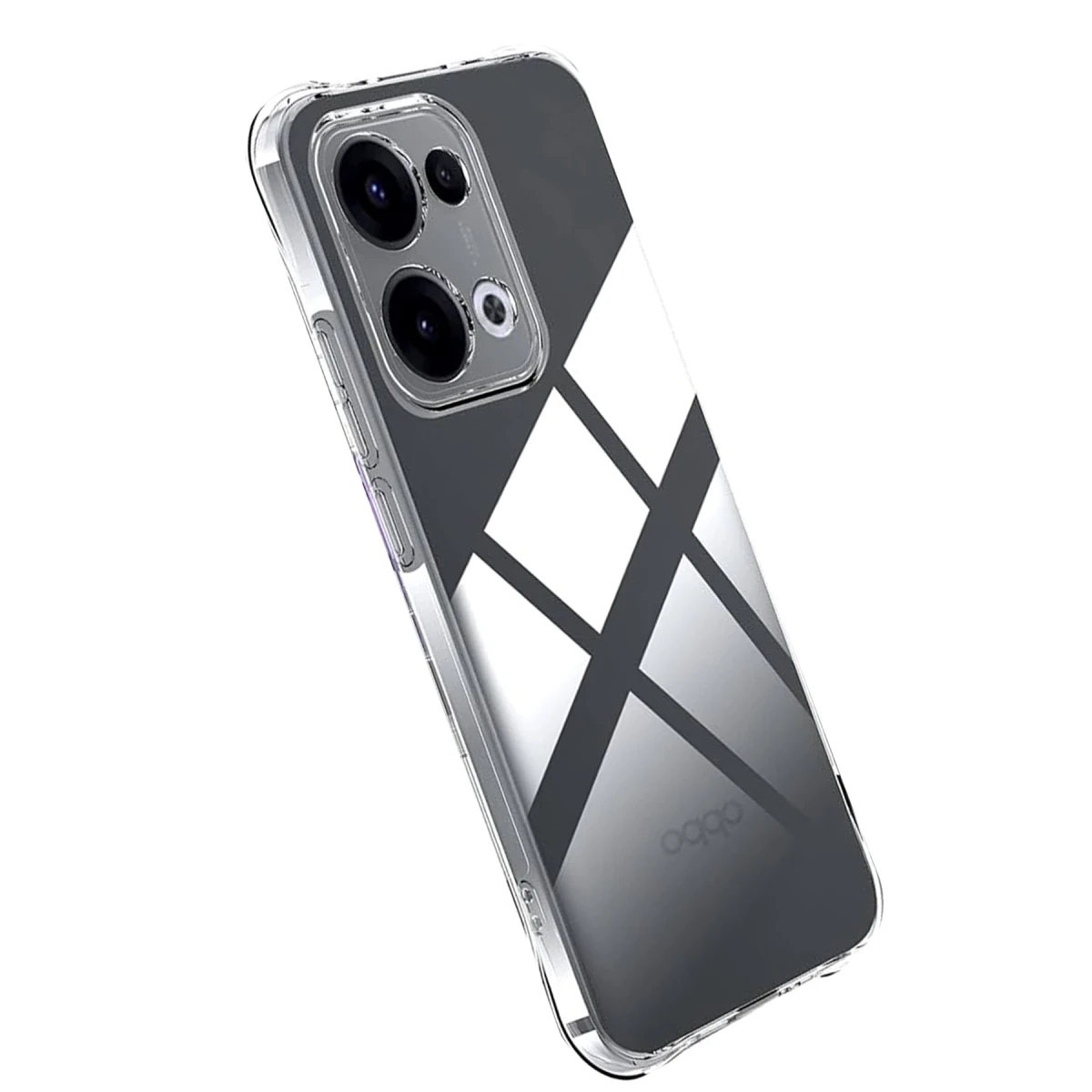 Newface Oppo A6 Pro 4G Lüx Şeffaf Silikon - Şeffaf — görsel 6