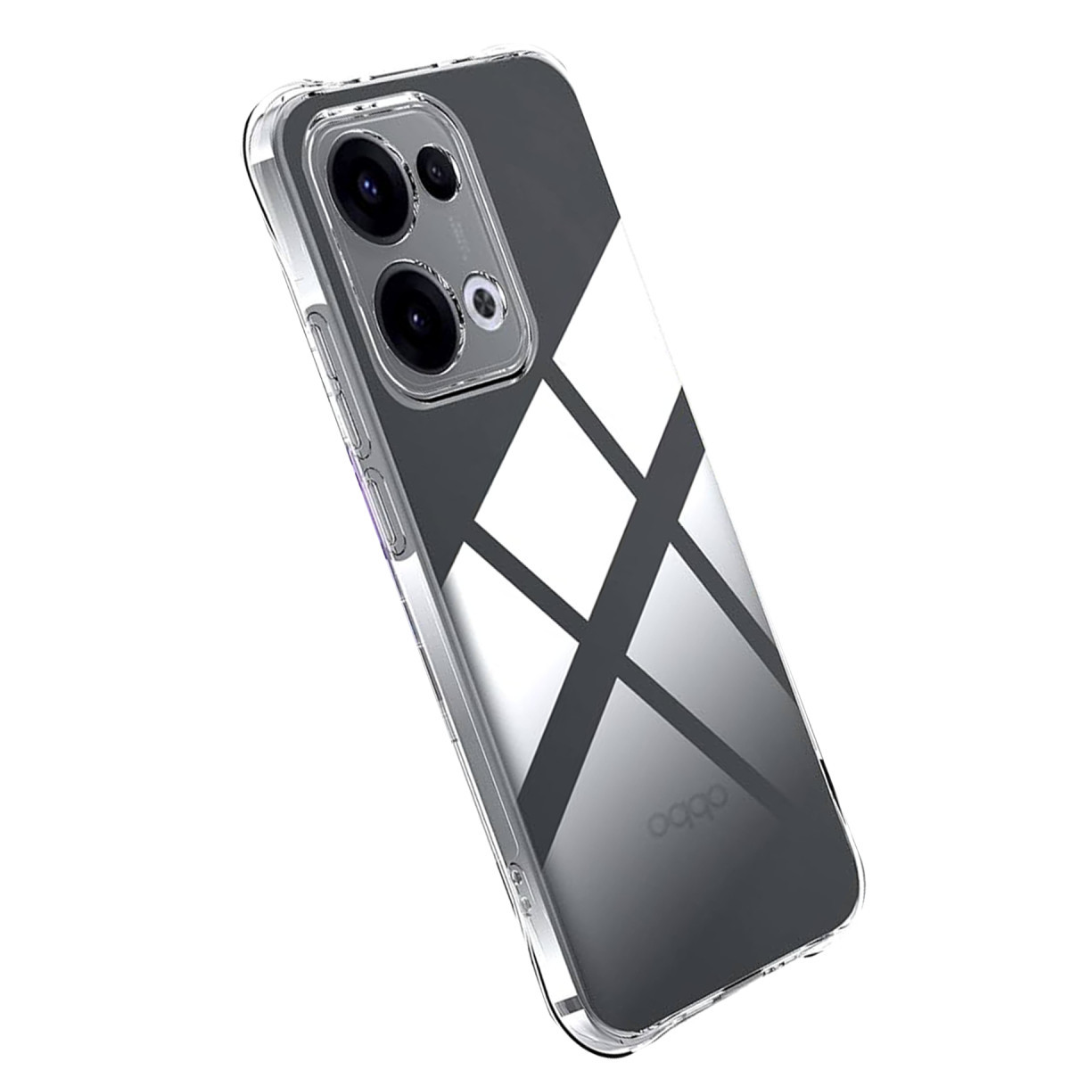 Newface Oppo A6 Pro 4G Lüx Şeffaf Silikon - Şeffaf — görsel 9