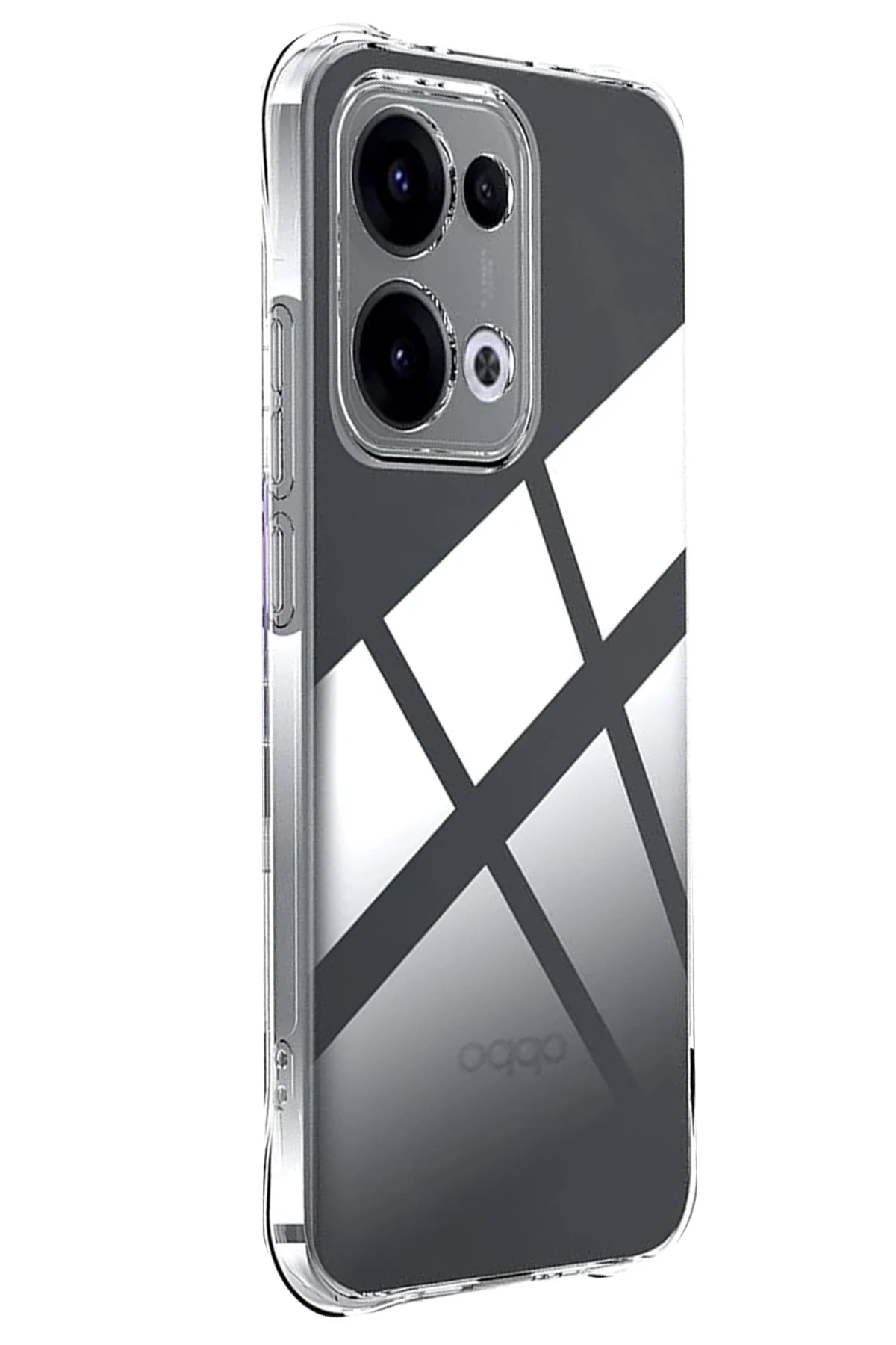Newface Oppo A6 Pro 4G Lüx Şeffaf Silikon - Şeffaf