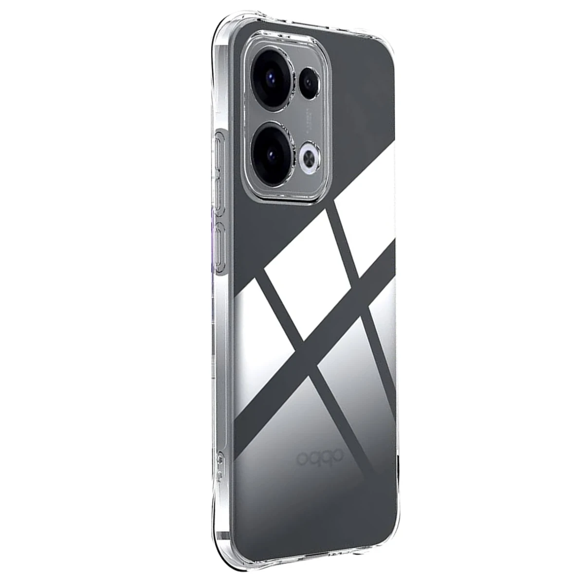 Newface Oppo A6 Pro 4G Lüx Şeffaf Silikon - Şeffaf — görsel 4